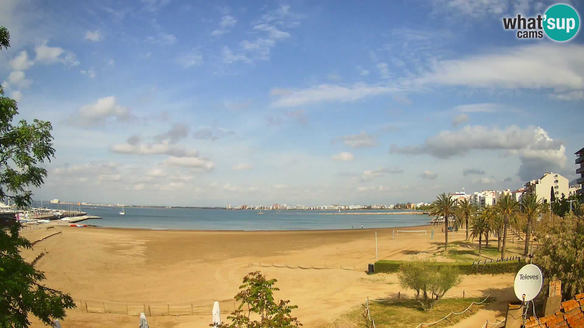 Webcam spiaggia La Perola | ROSES | Costa Brava