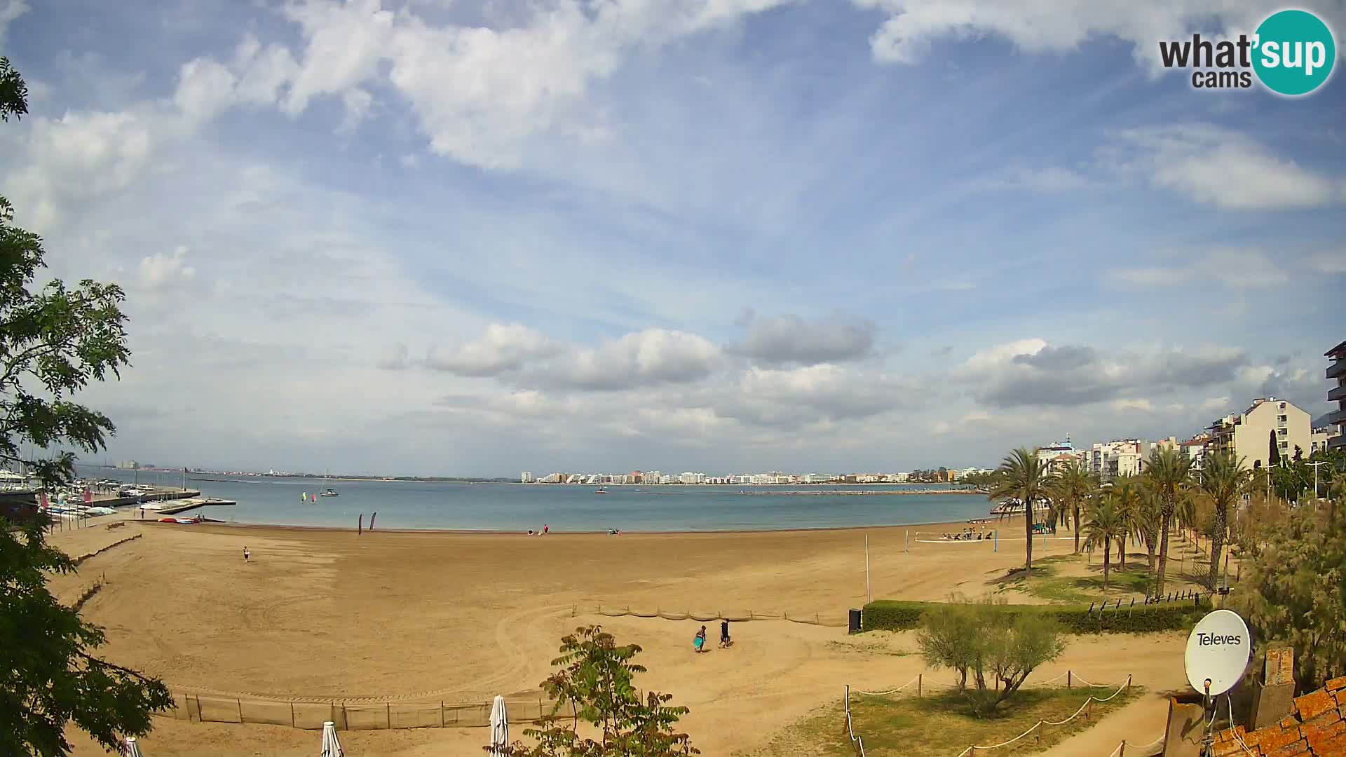Webcam Strand La Perola | ROSES | Costa Brava