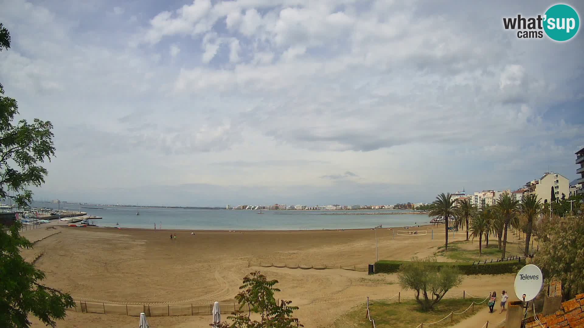 Webcam Strand La Perola | ROSES | Costa Brava