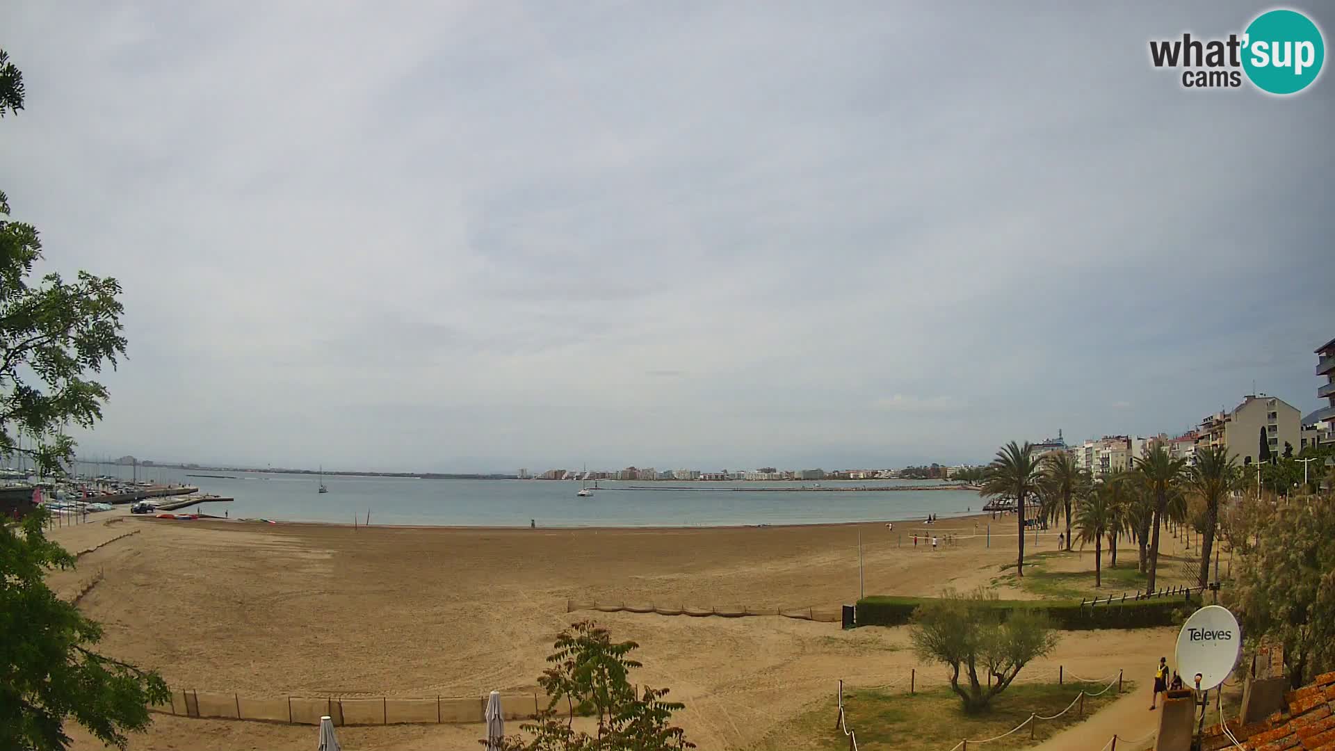 Webcam plage La Perola | ROSES | Costa Brava