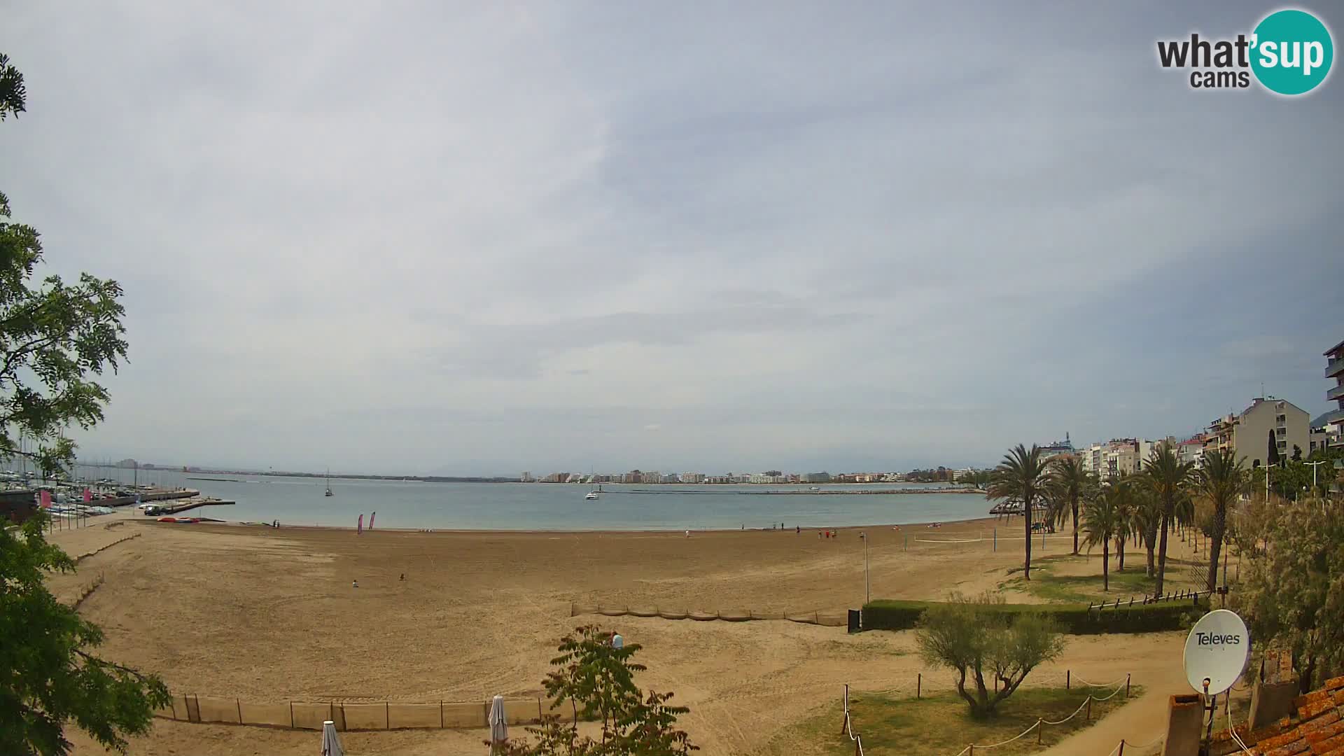 Webcam La Perola beach | ROSES | Costa Brava