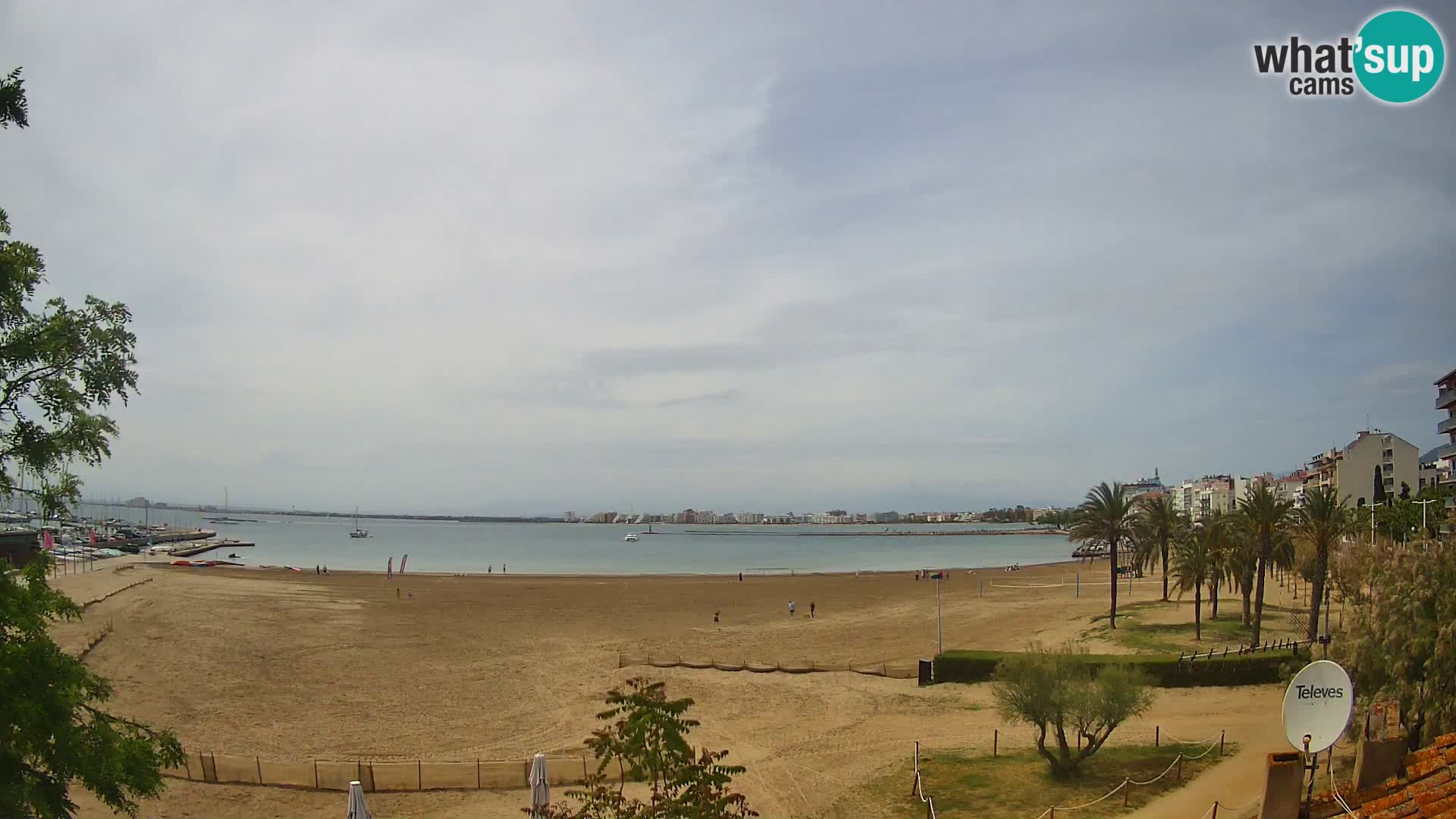 Webcam Strand La Perola | ROSES | Costa Brava
