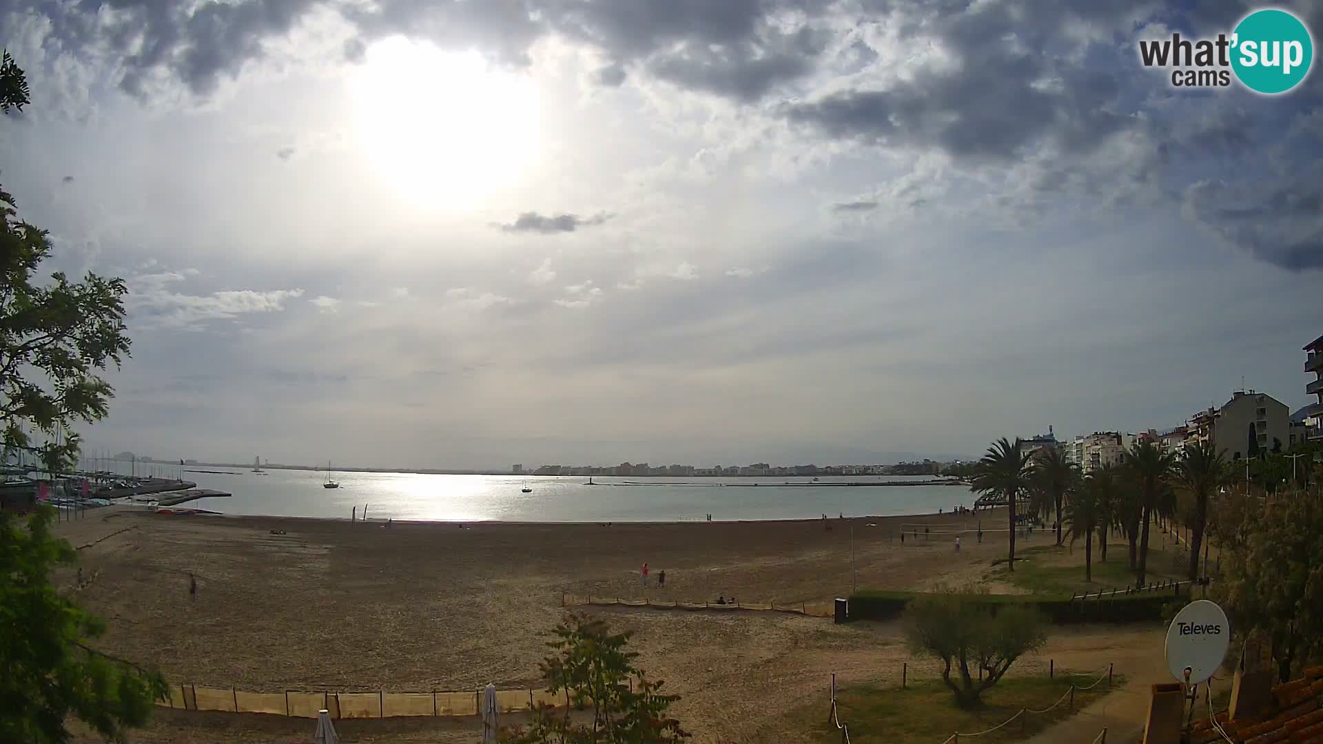 Webcam La Perola beach | ROSES | Costa Brava