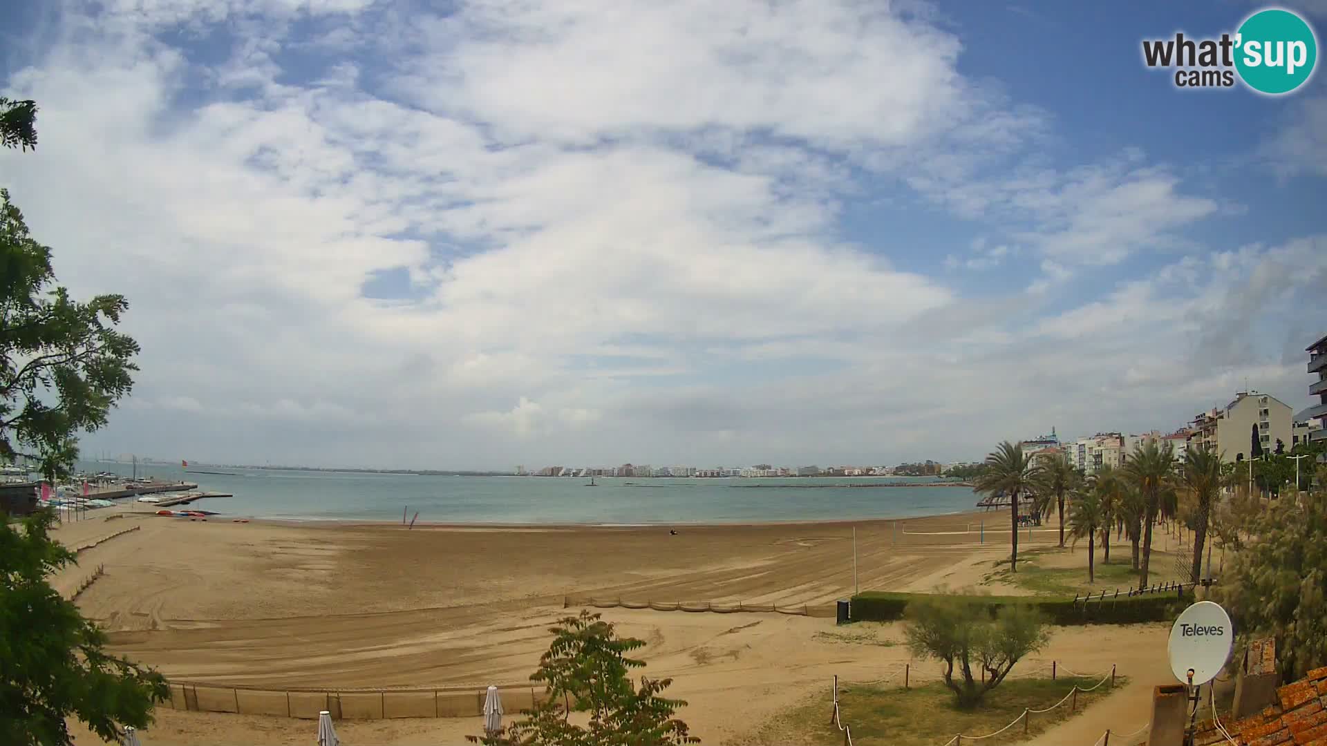 Webcam La Perola beach | ROSES | Costa Brava