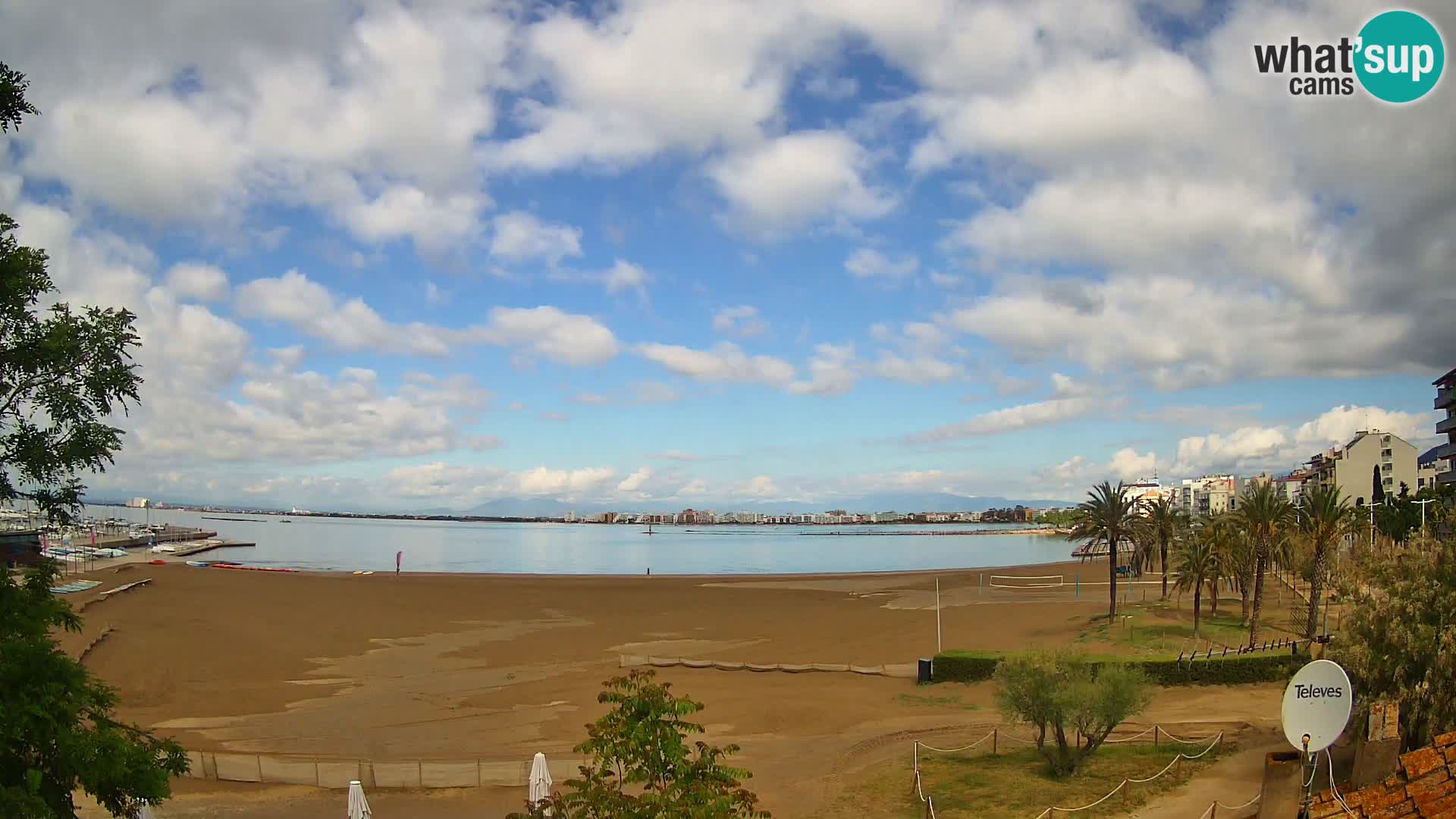 Webcam La Perola beach | ROSES | Costa Brava