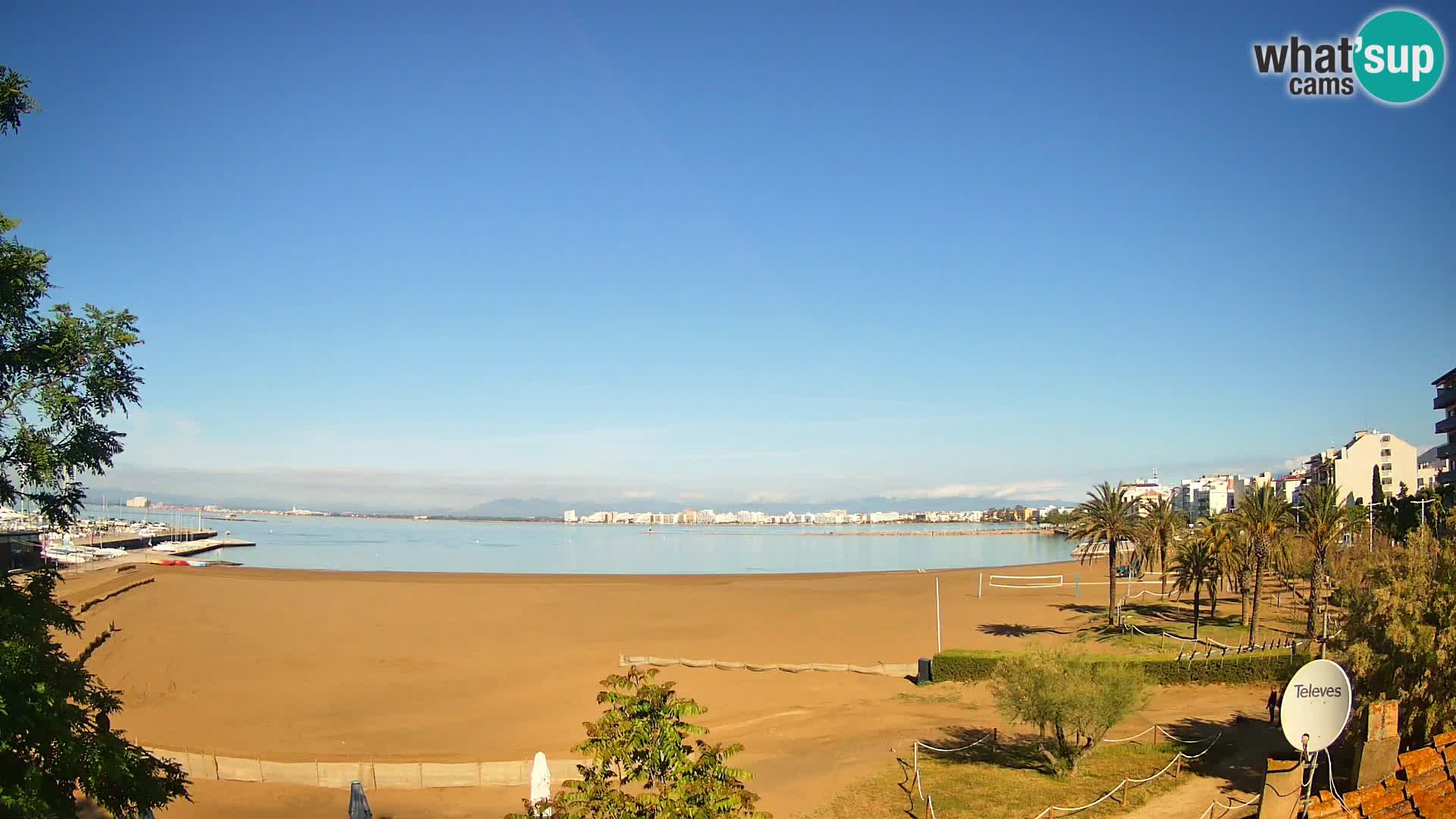 Webcam Strand La Perola | ROSES | Costa Brava
