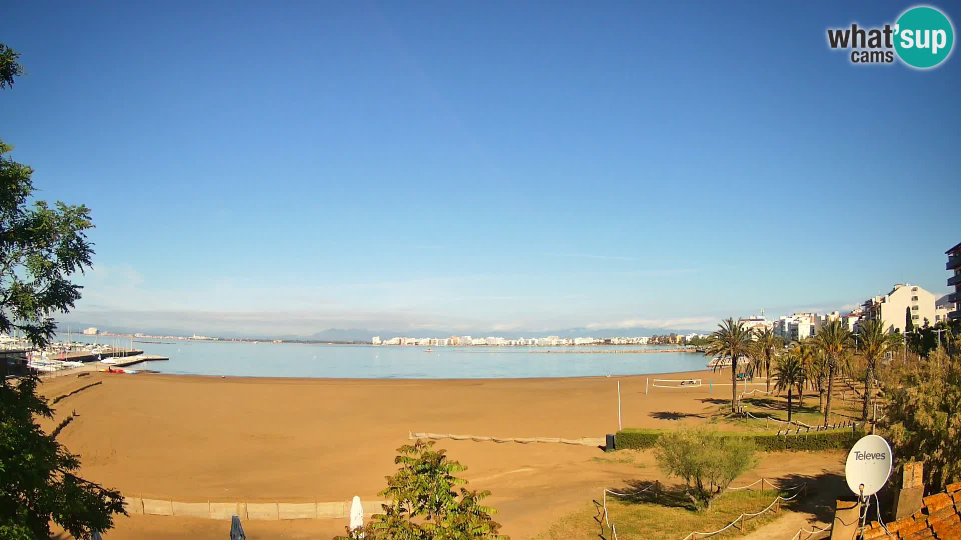 Webcam spiaggia La Perola | ROSES | Costa Brava