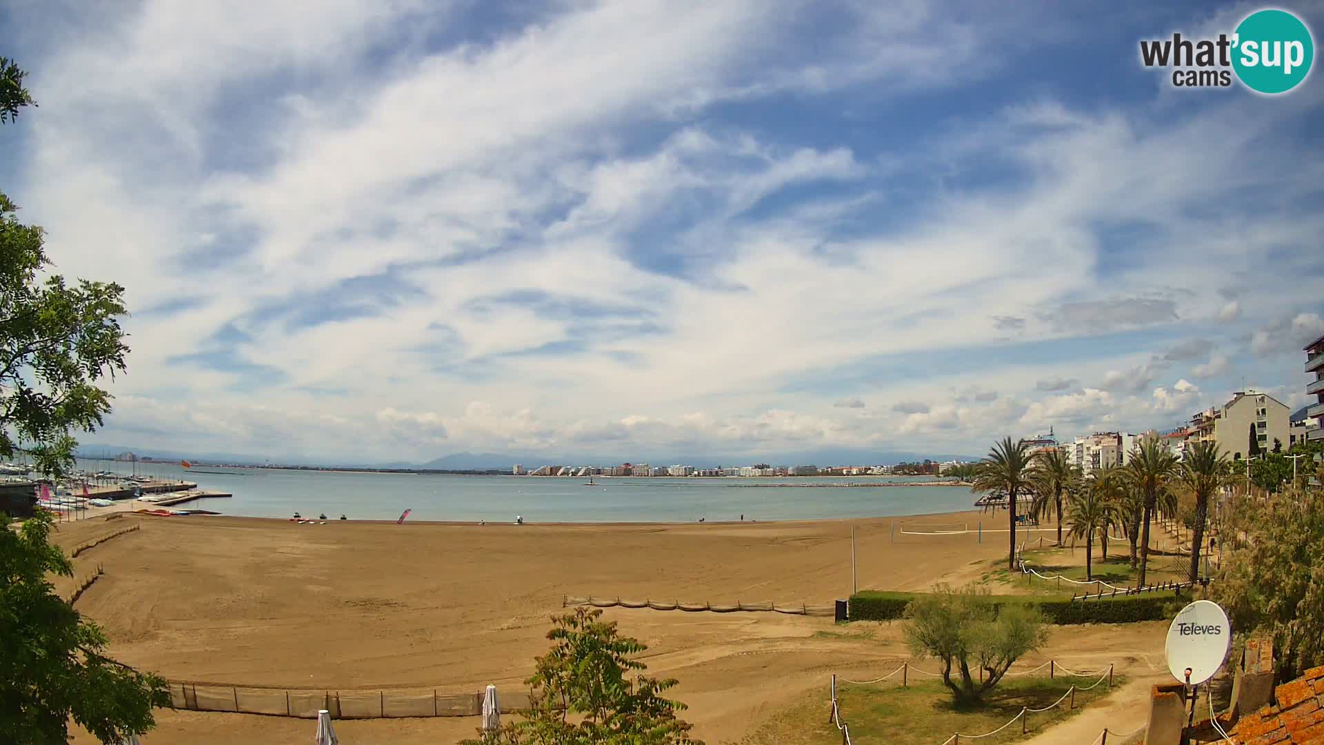 Webcam La Perola beach | ROSES | Costa Brava