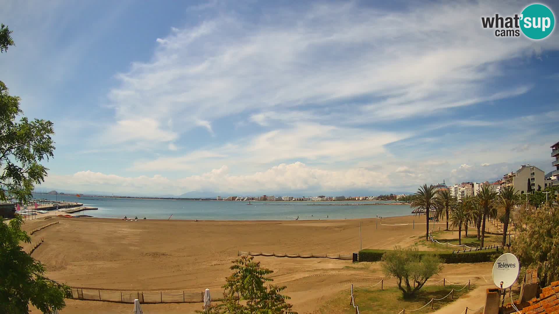 Webcam spiaggia La Perola | ROSES | Costa Brava