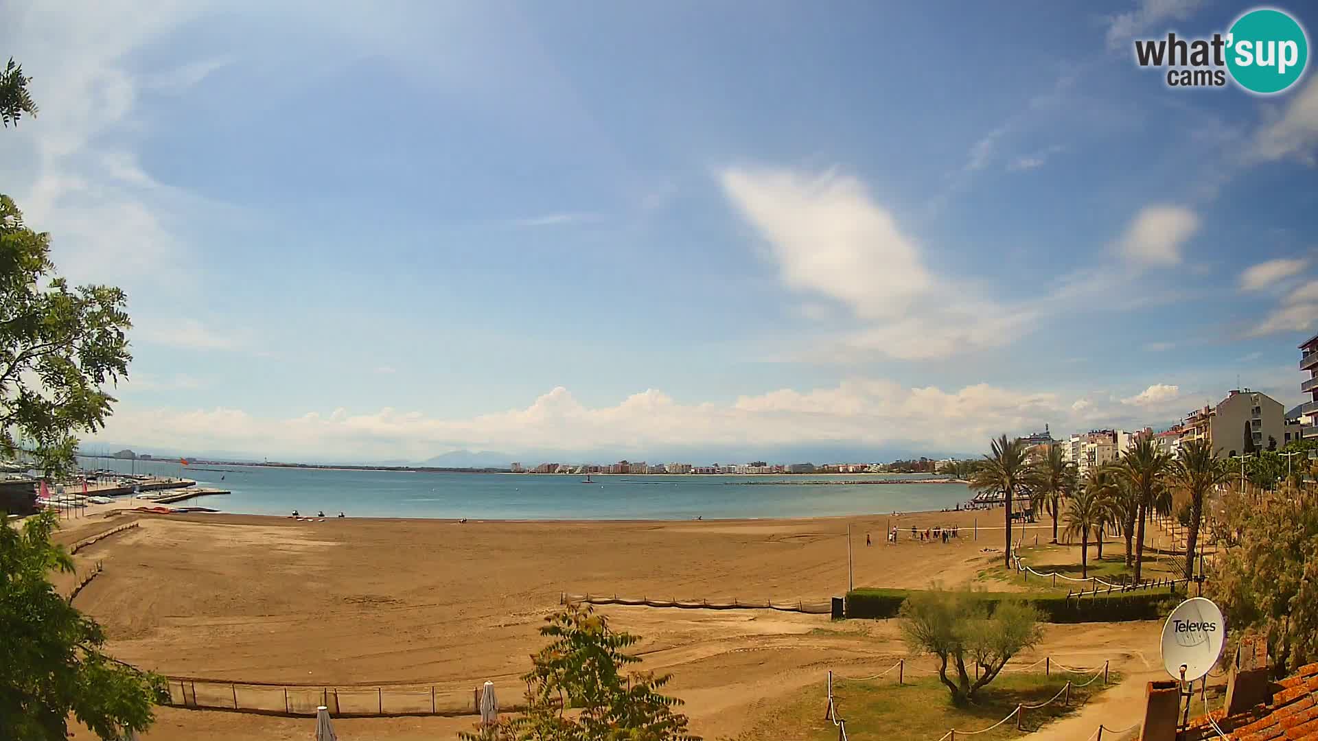 Webcam Strand La Perola | ROSES | Costa Brava