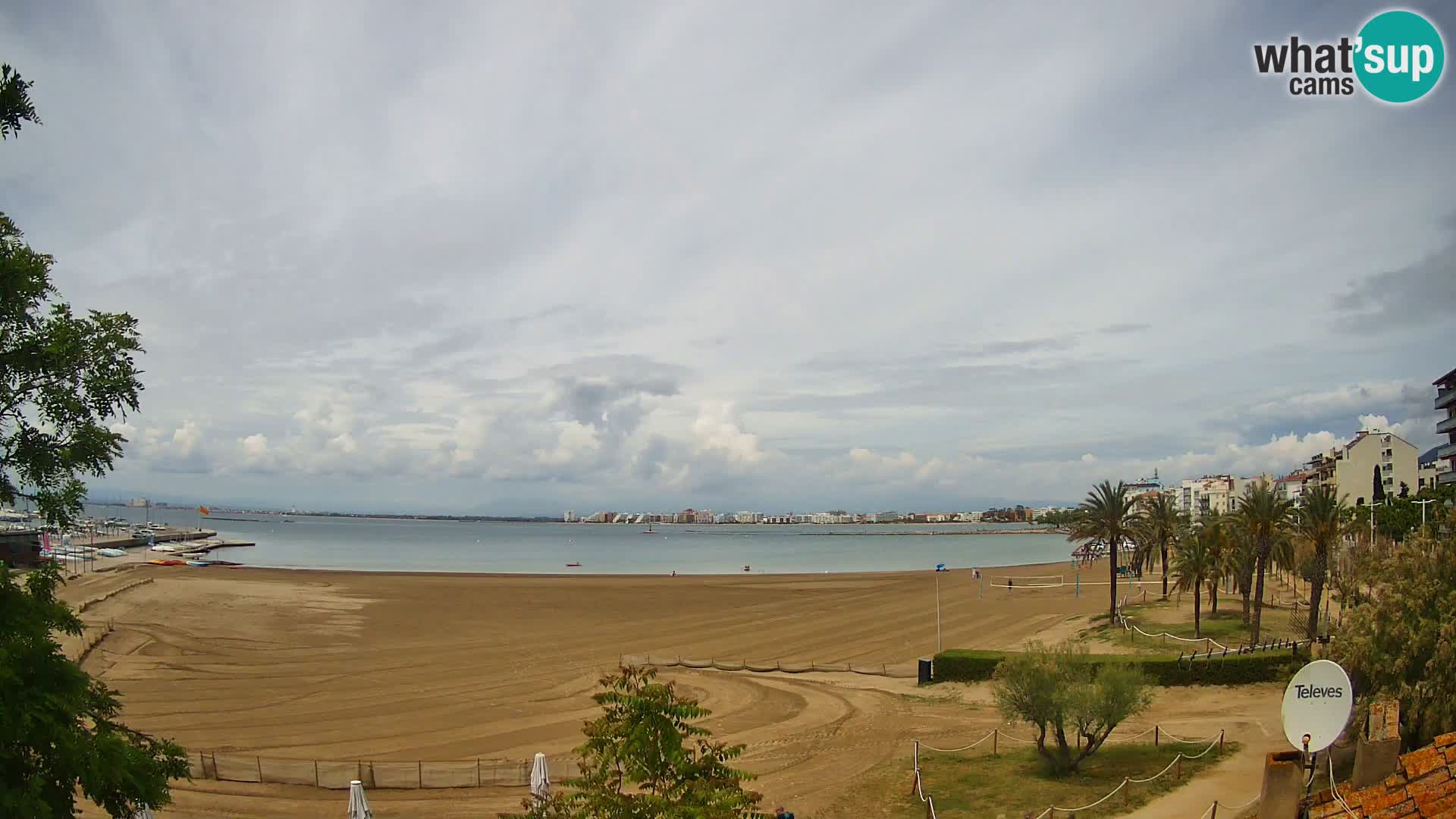 Webcam La Perola beach | ROSES | Costa Brava
