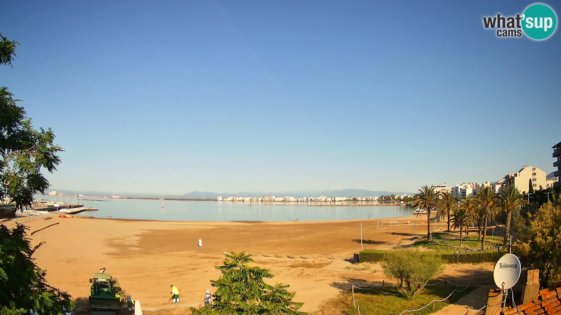Webcam La Perola beach | ROSES | Costa Brava