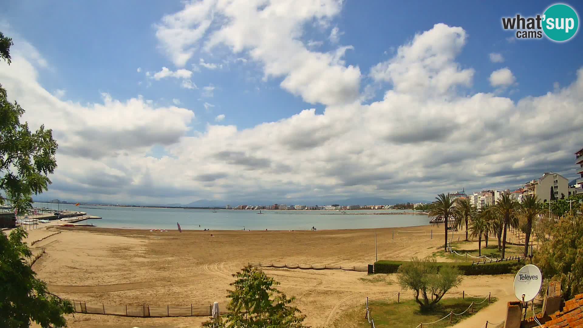 Webcam La Perola beach | ROSES | Costa Brava