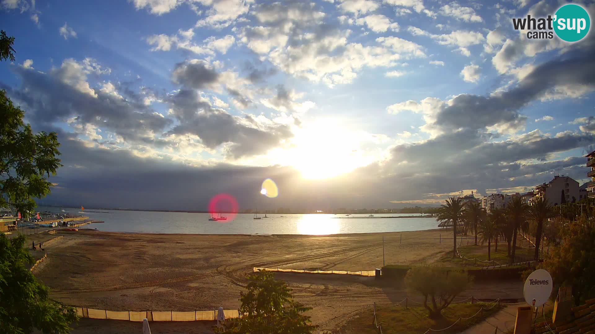 Webcam Strand La Perola | ROSES | Costa Brava