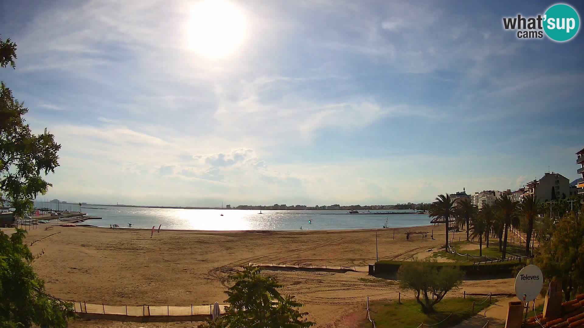 Webcam Strand La Perola | ROSES | Costa Brava