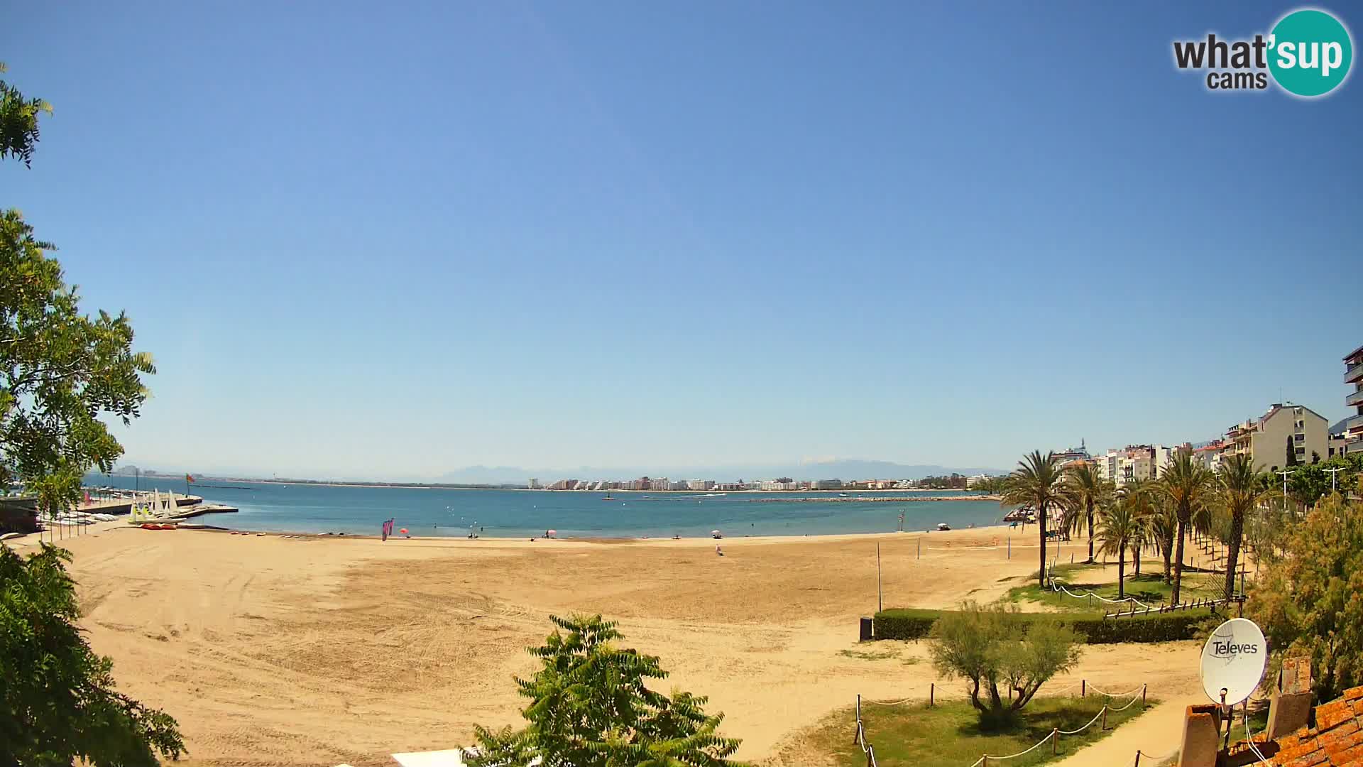 Webcam Strand La Perola | ROSES | Costa Brava