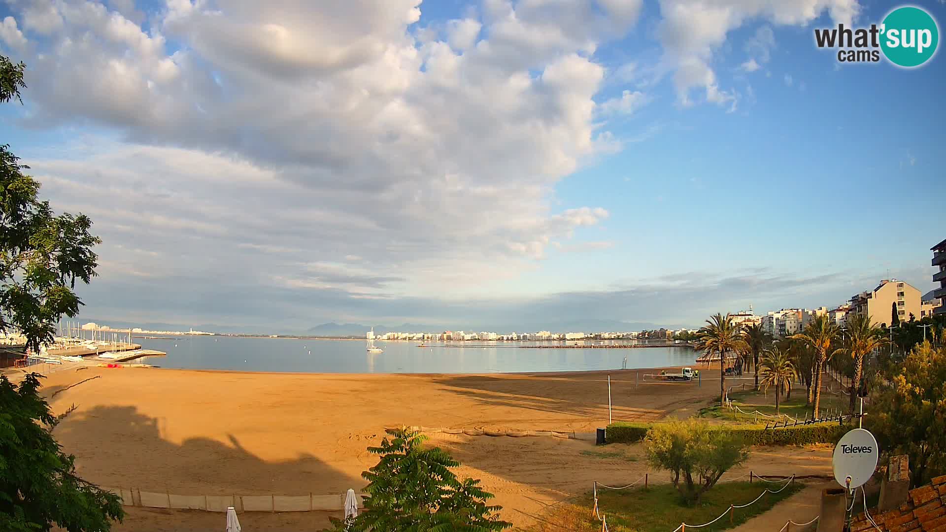 Webcam La Perola beach | ROSES | Costa Brava
