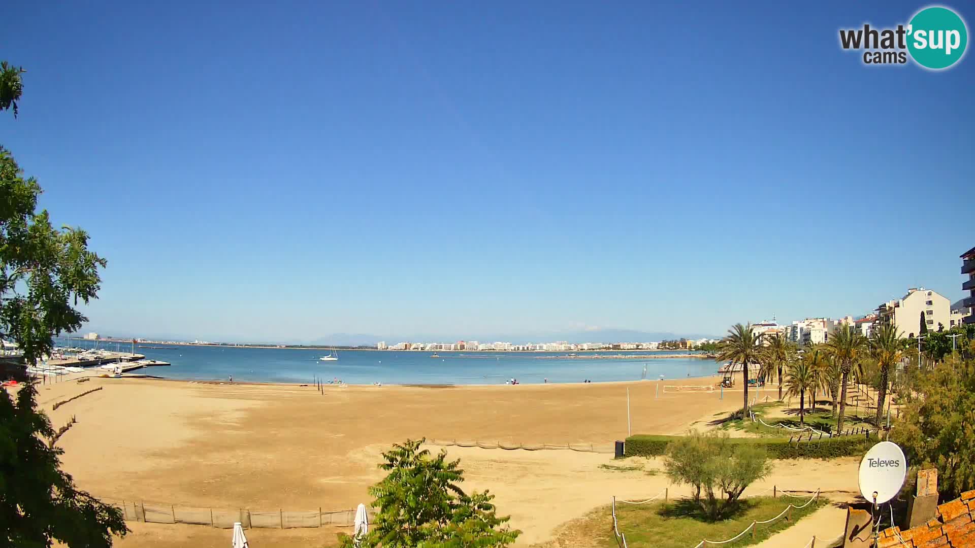 Webcam plage La Perola | ROSES | Costa Brava