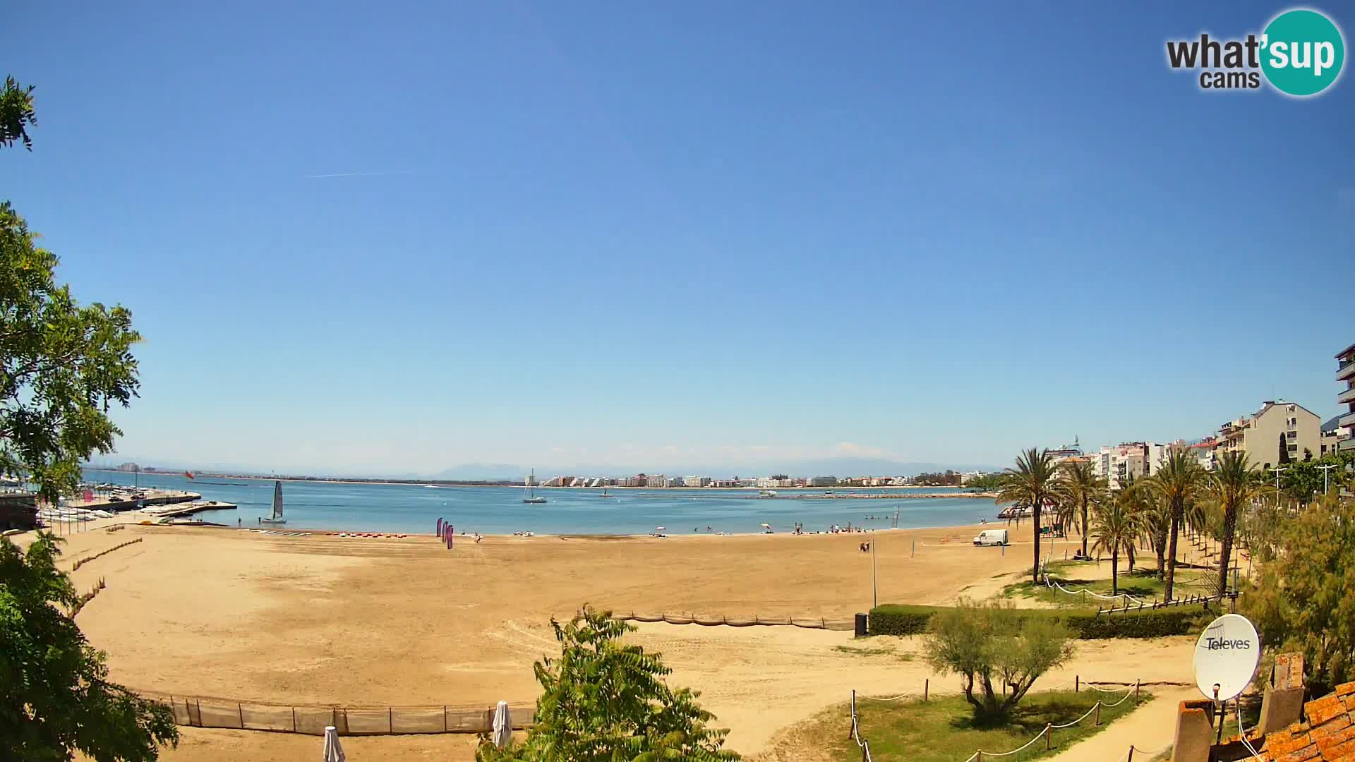 Kamera plaža La Perola | ROSES | Costa Brava
