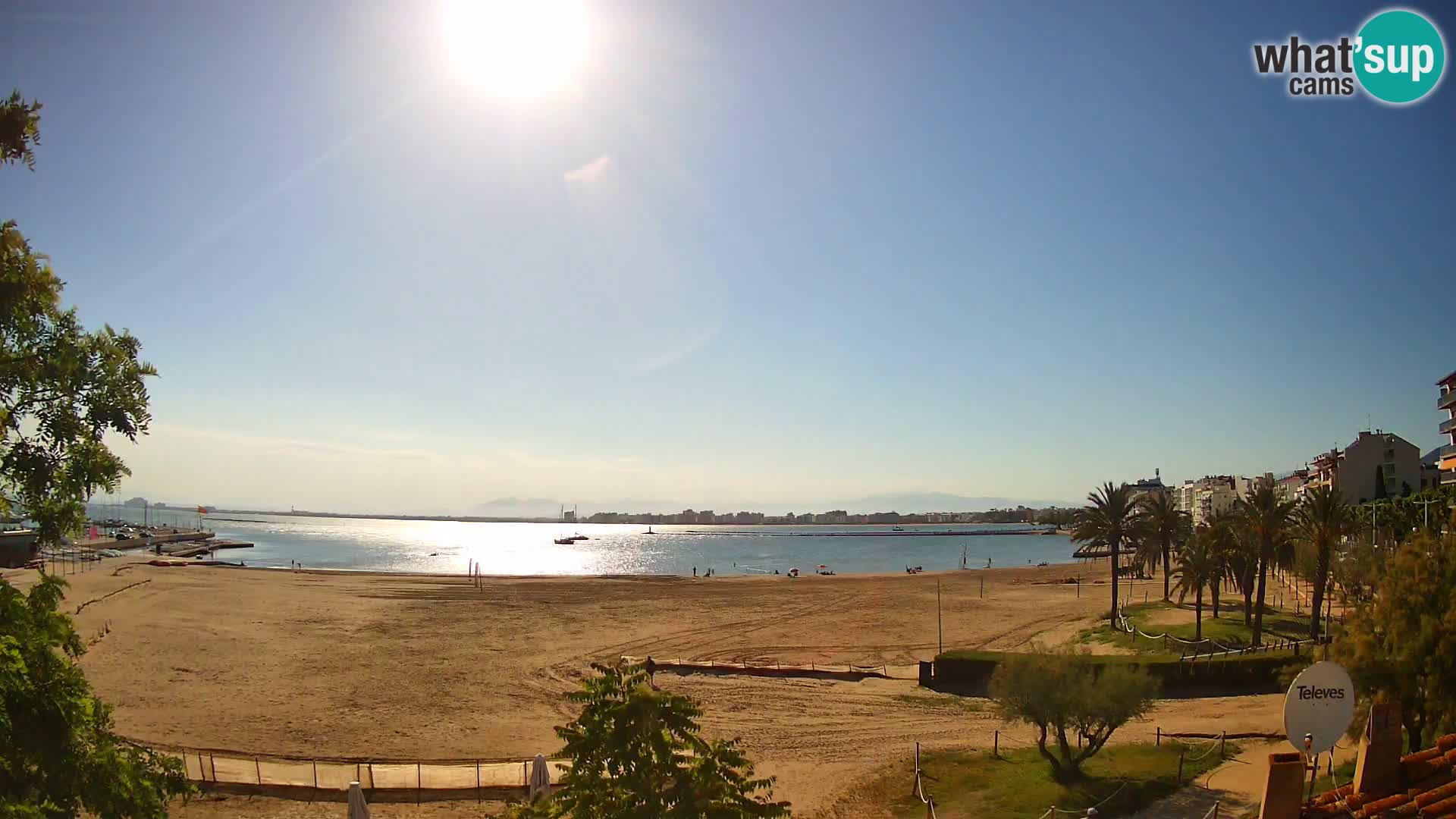 Webcam spiaggia La Perola | ROSES | Costa Brava