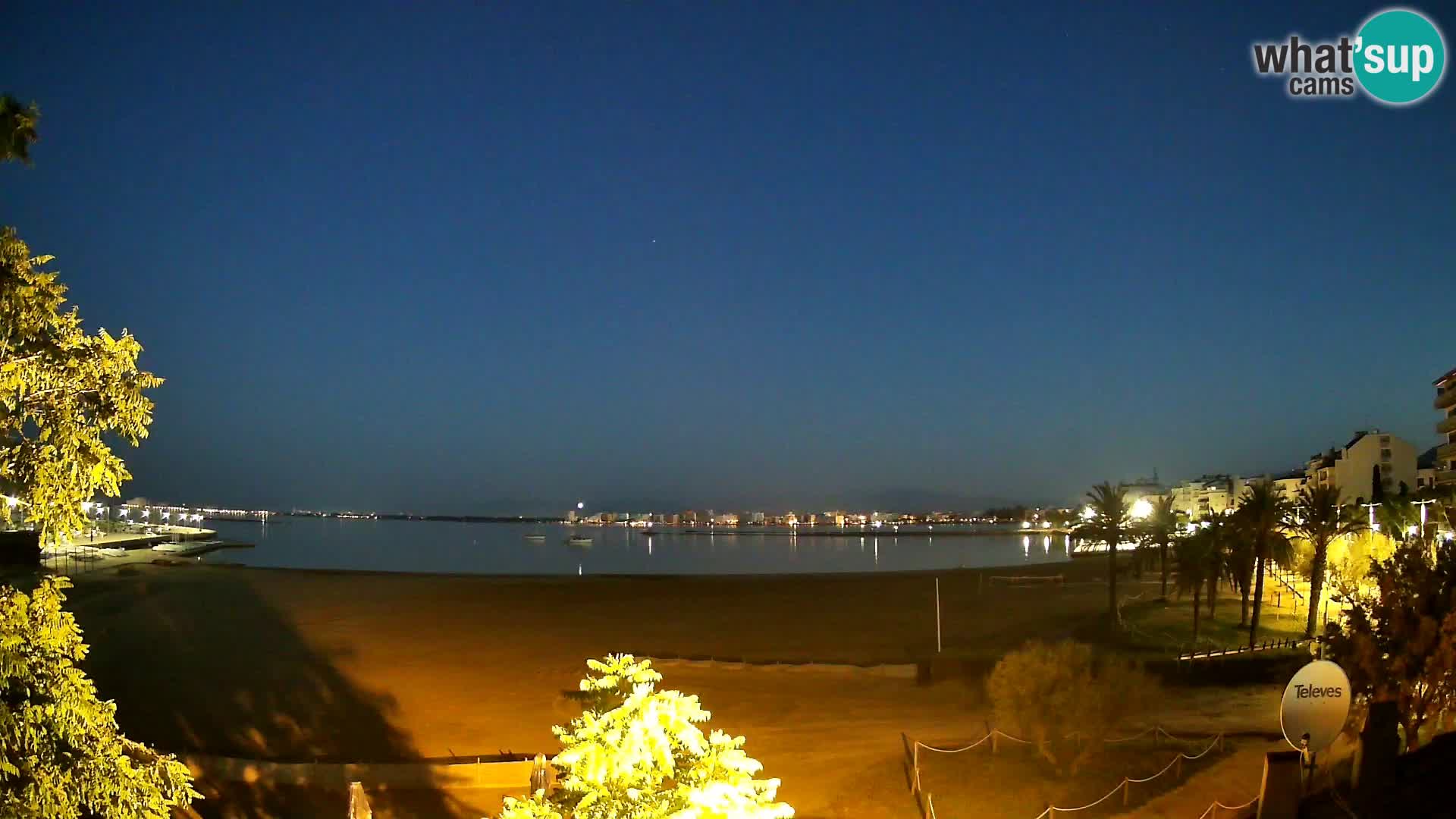 Webcam La Perola beach | ROSES | Costa Brava