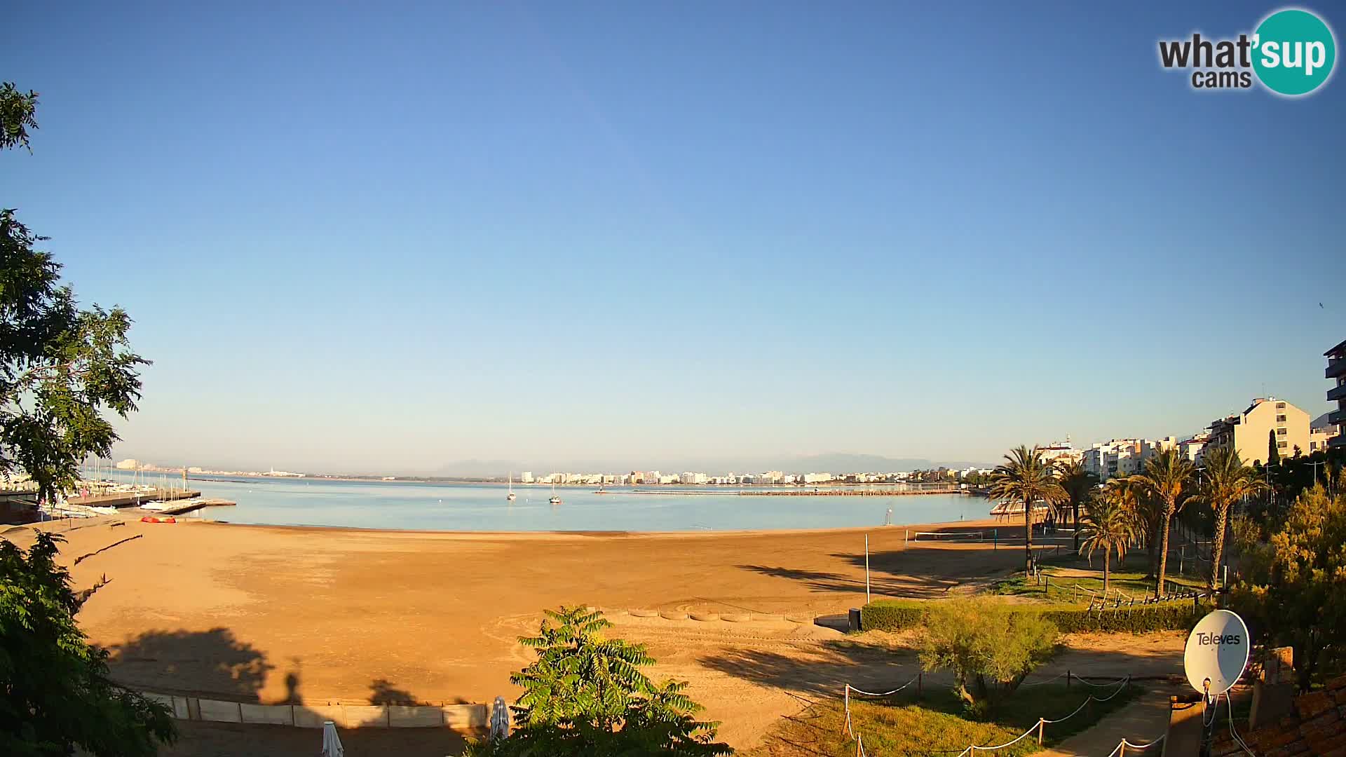 Webcam Strand La Perola | ROSES | Costa Brava