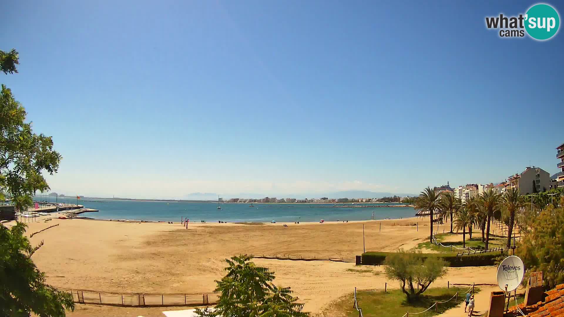 Webcam Strand La Perola | ROSES | Costa Brava