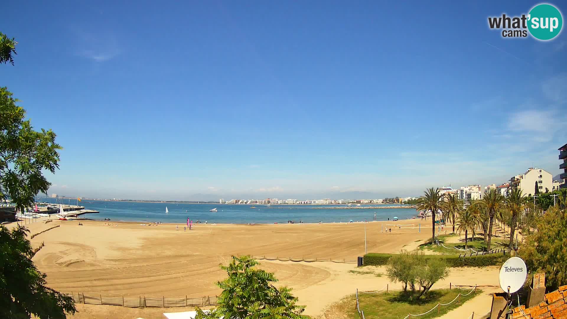 Webcam Playa La Perola | ROSES | Costa Brava