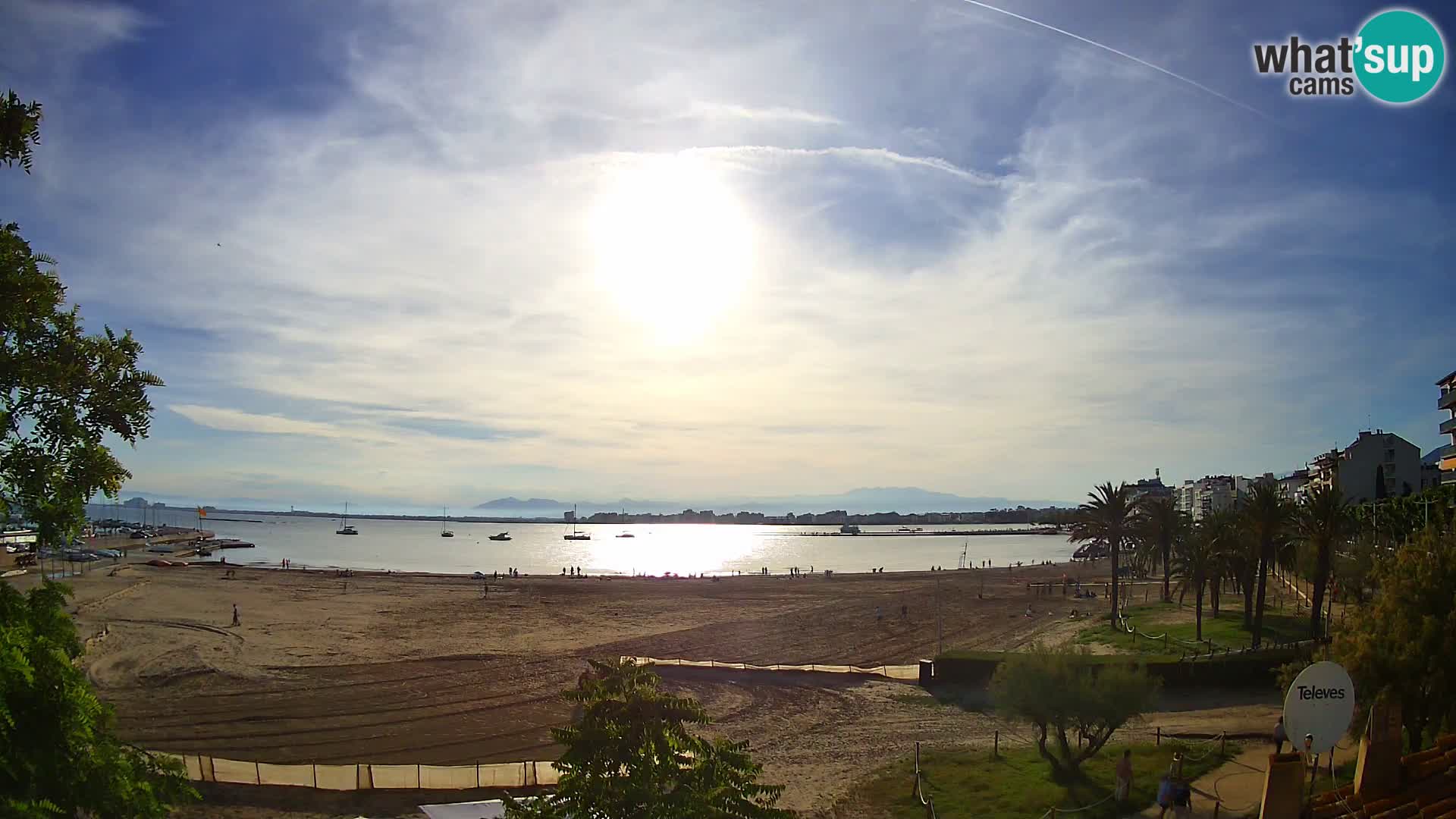 Webcam La Perola beach | ROSES | Costa Brava