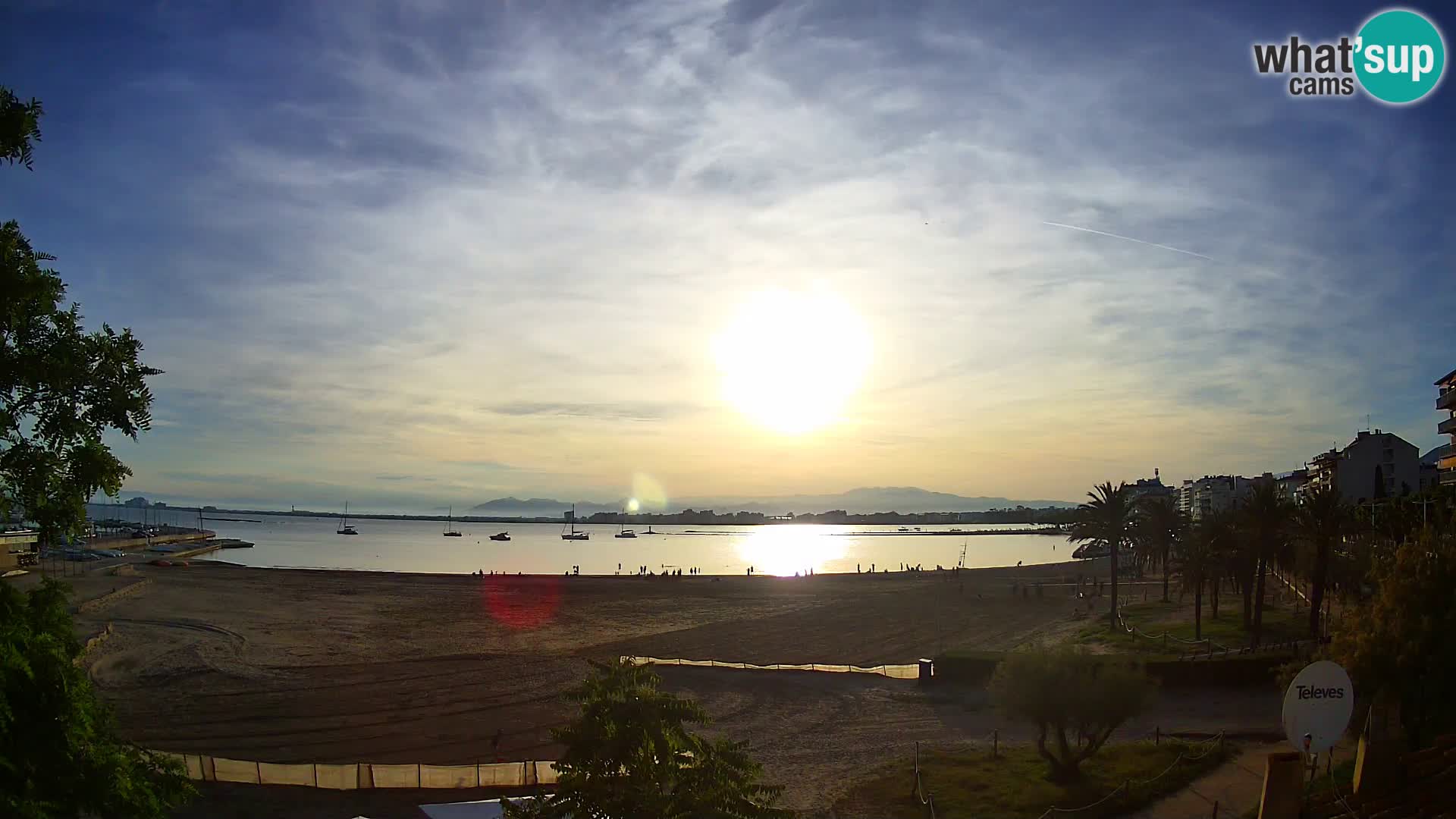 Webcam La Perola beach | ROSES | Costa Brava