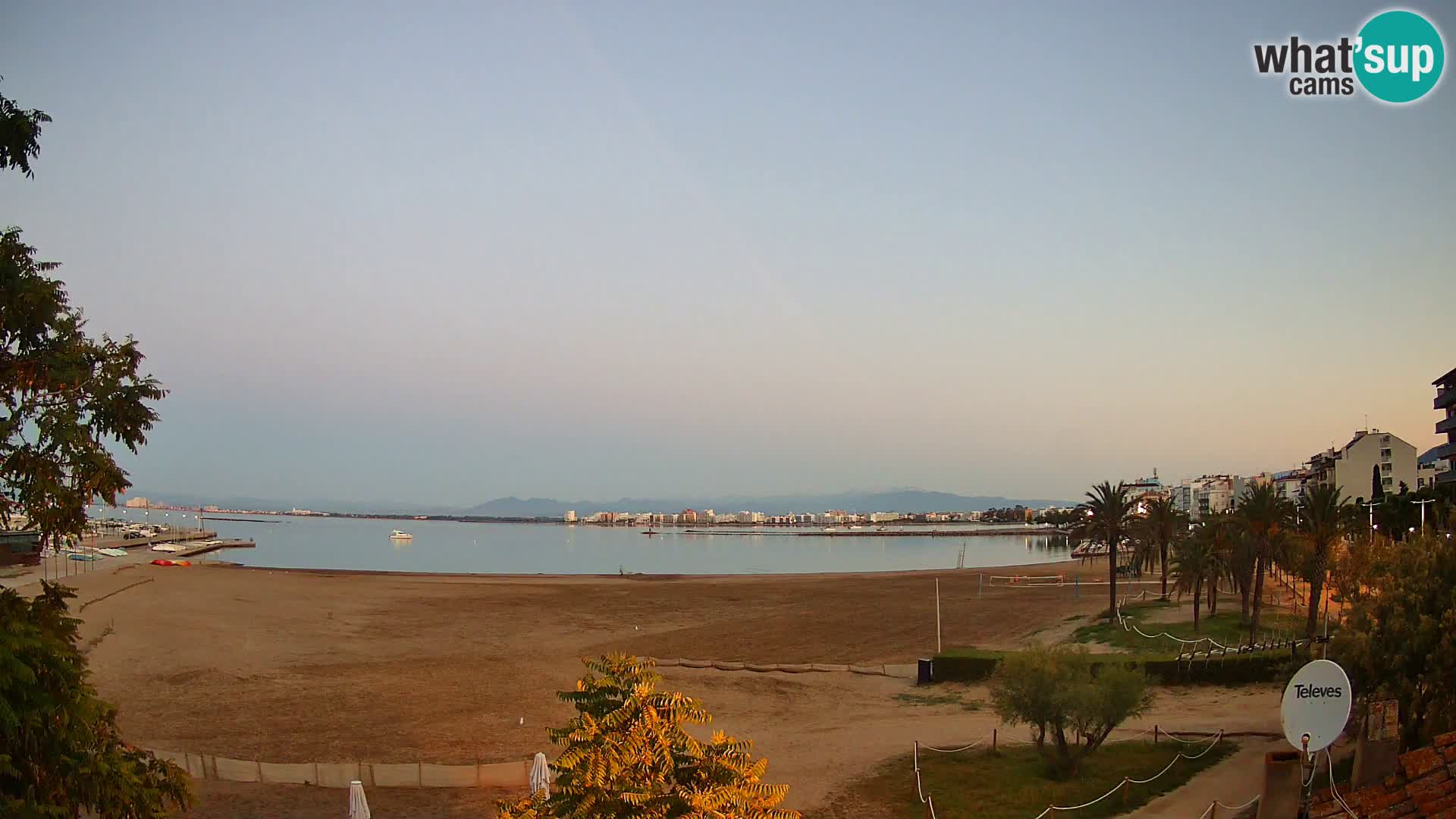 Webcam La Perola beach | ROSES | Costa Brava