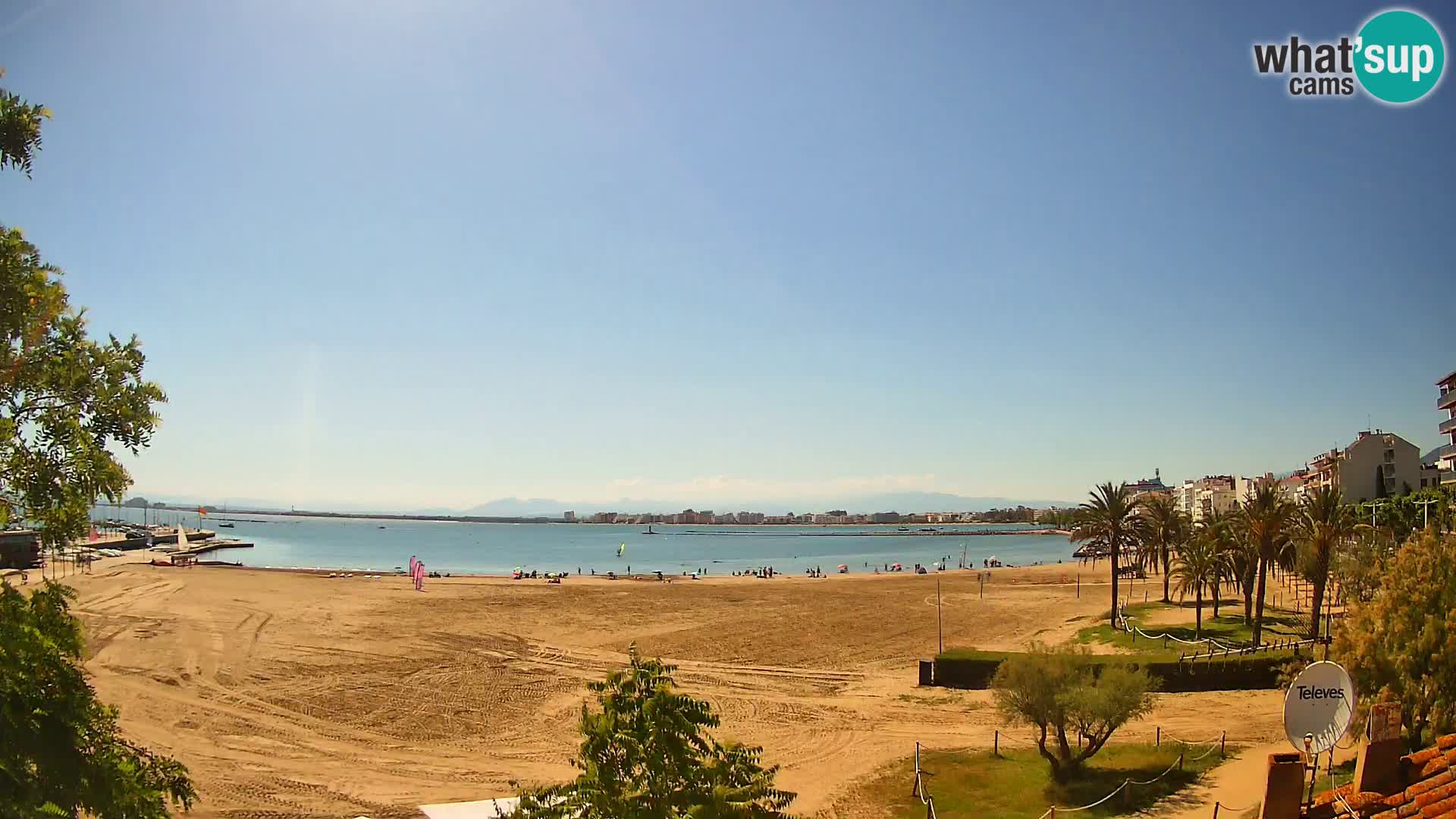 Kamera plaža La Perola | ROSES | Costa Brava