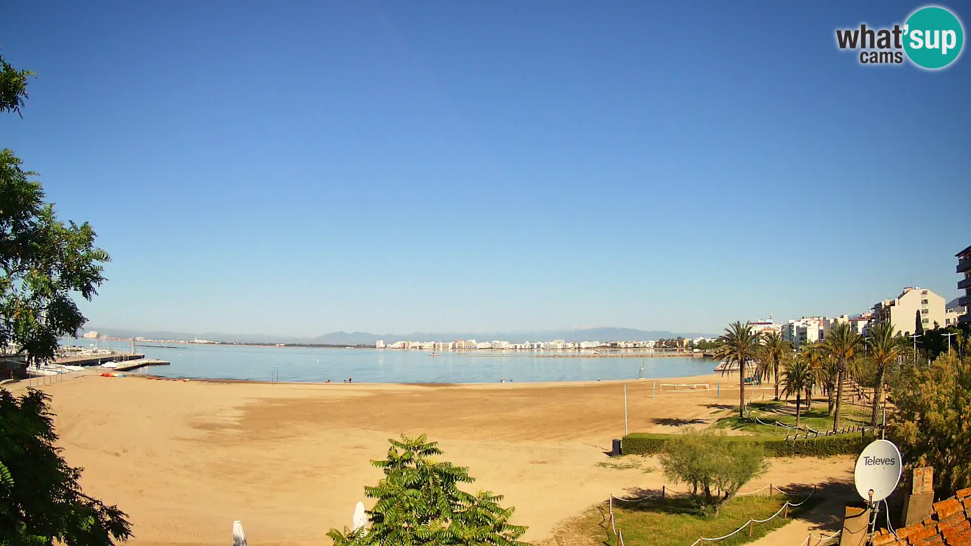 Kamera plaža La Perola | ROSES | Costa Brava