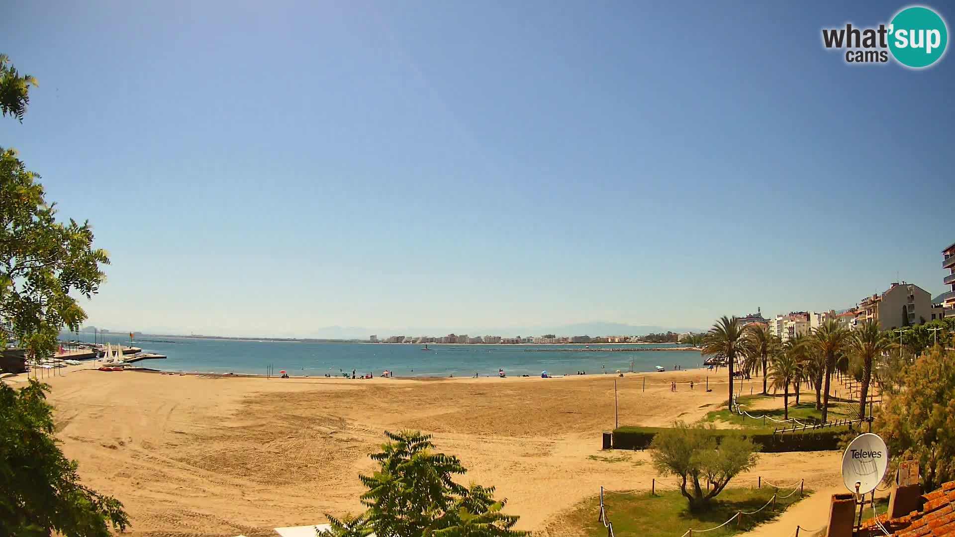 Webcam Strand La Perola | ROSES | Costa Brava