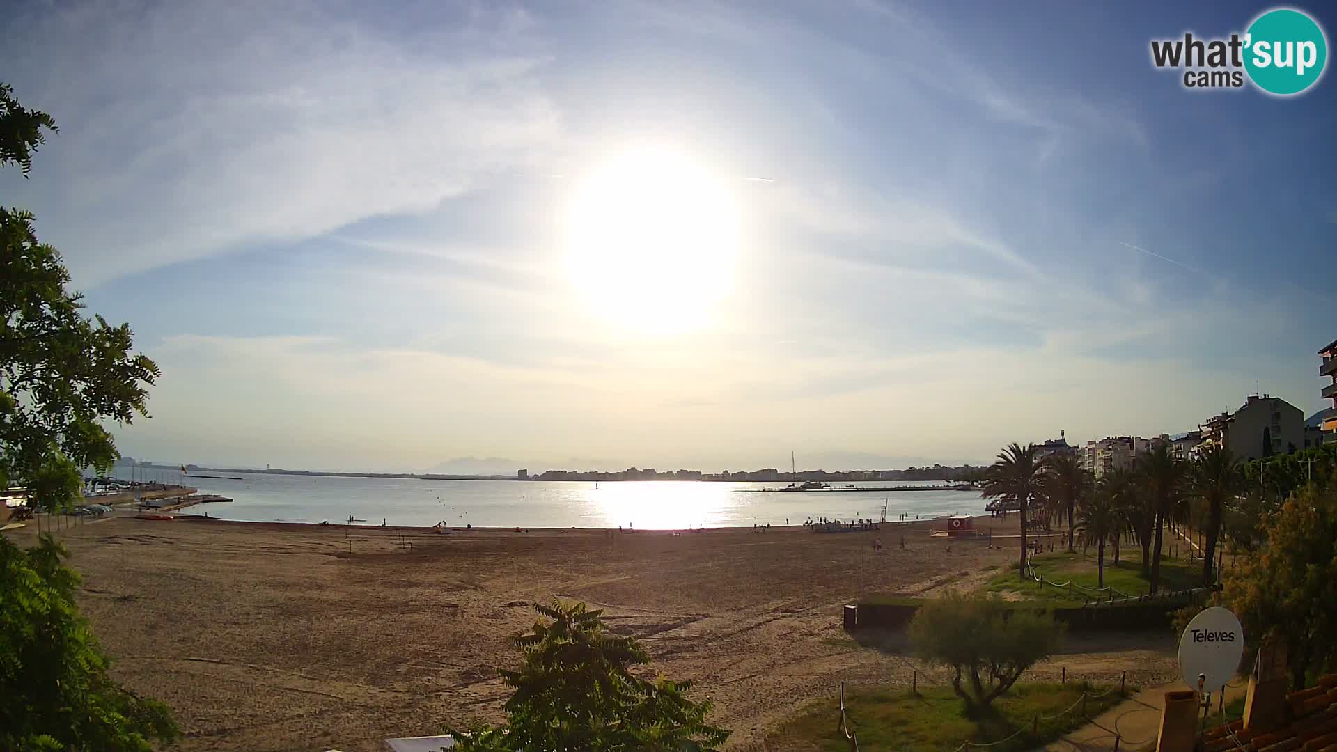 Webcam La Perola beach | ROSES | Costa Brava