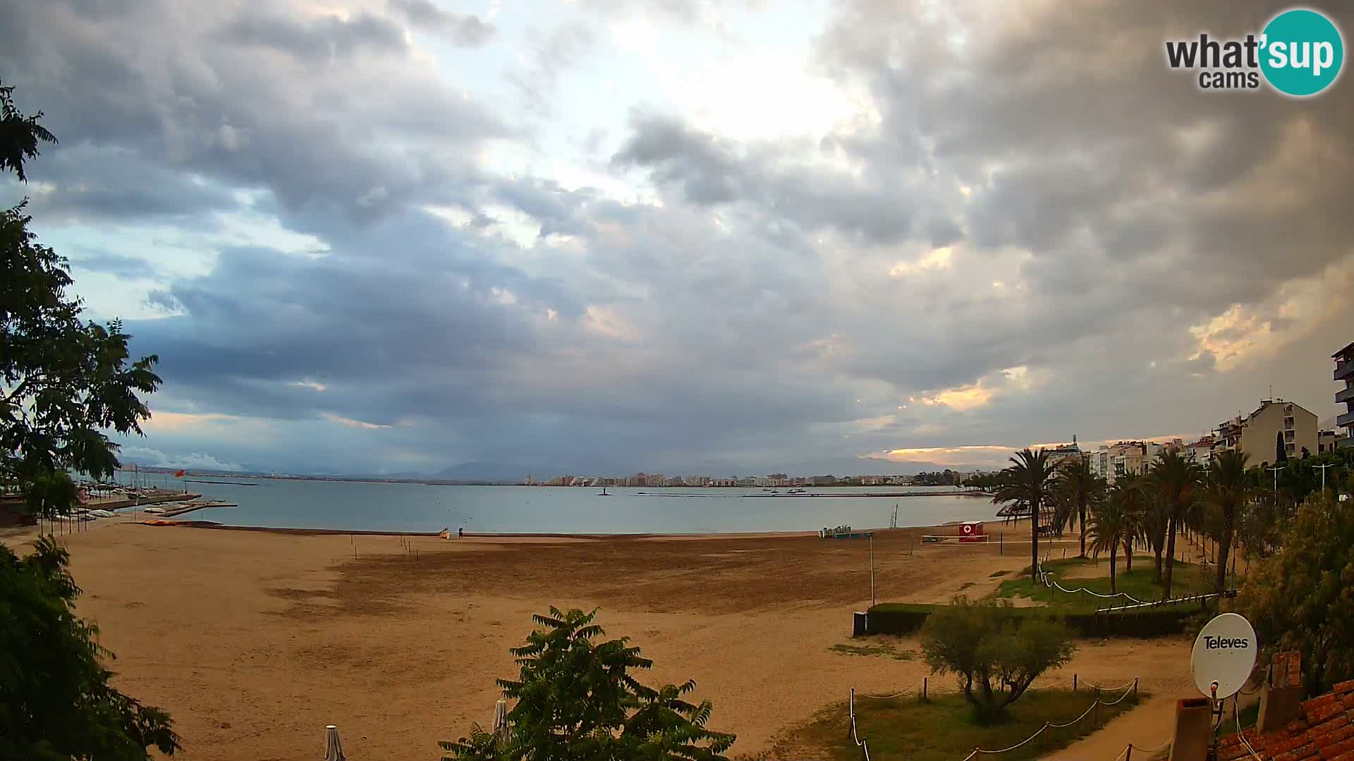 Webcam La Perola beach | ROSES | Costa Brava
