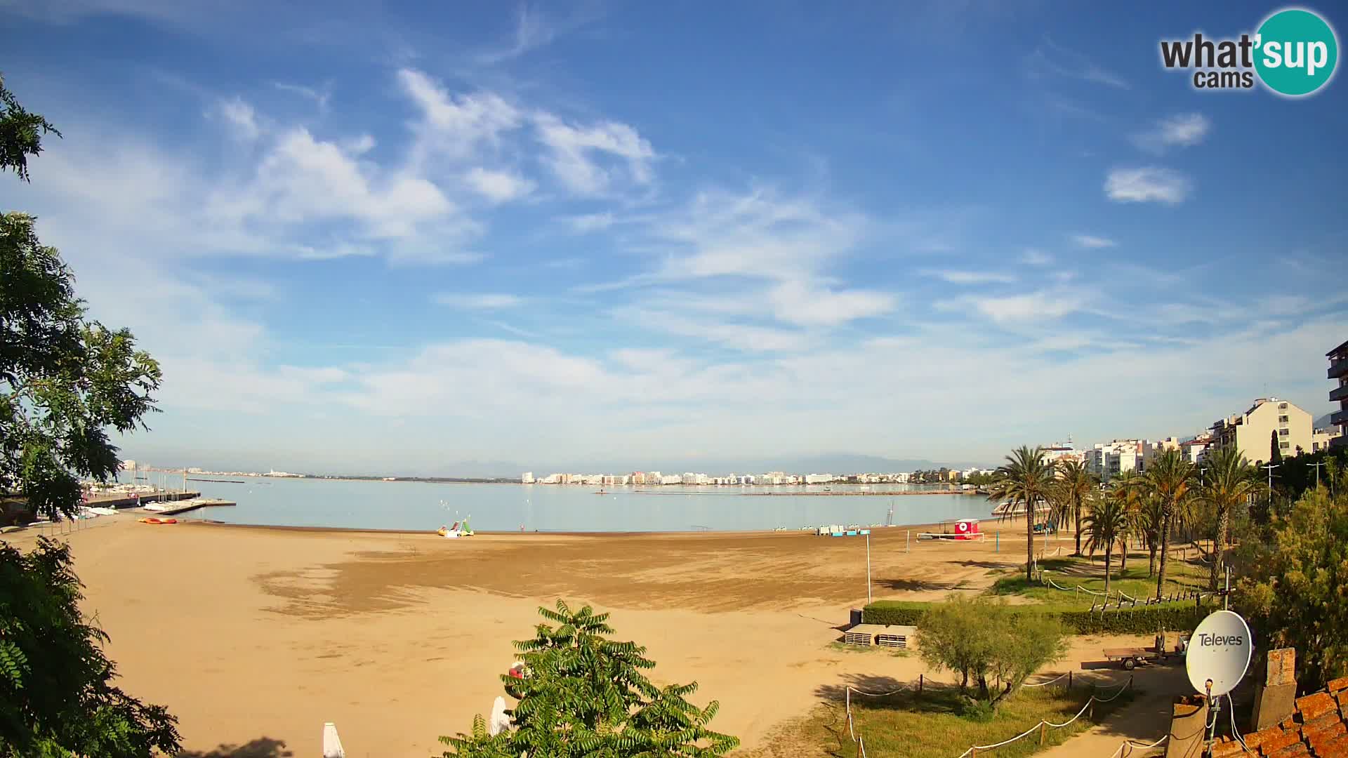 Webcam La Perola beach | ROSES | Costa Brava