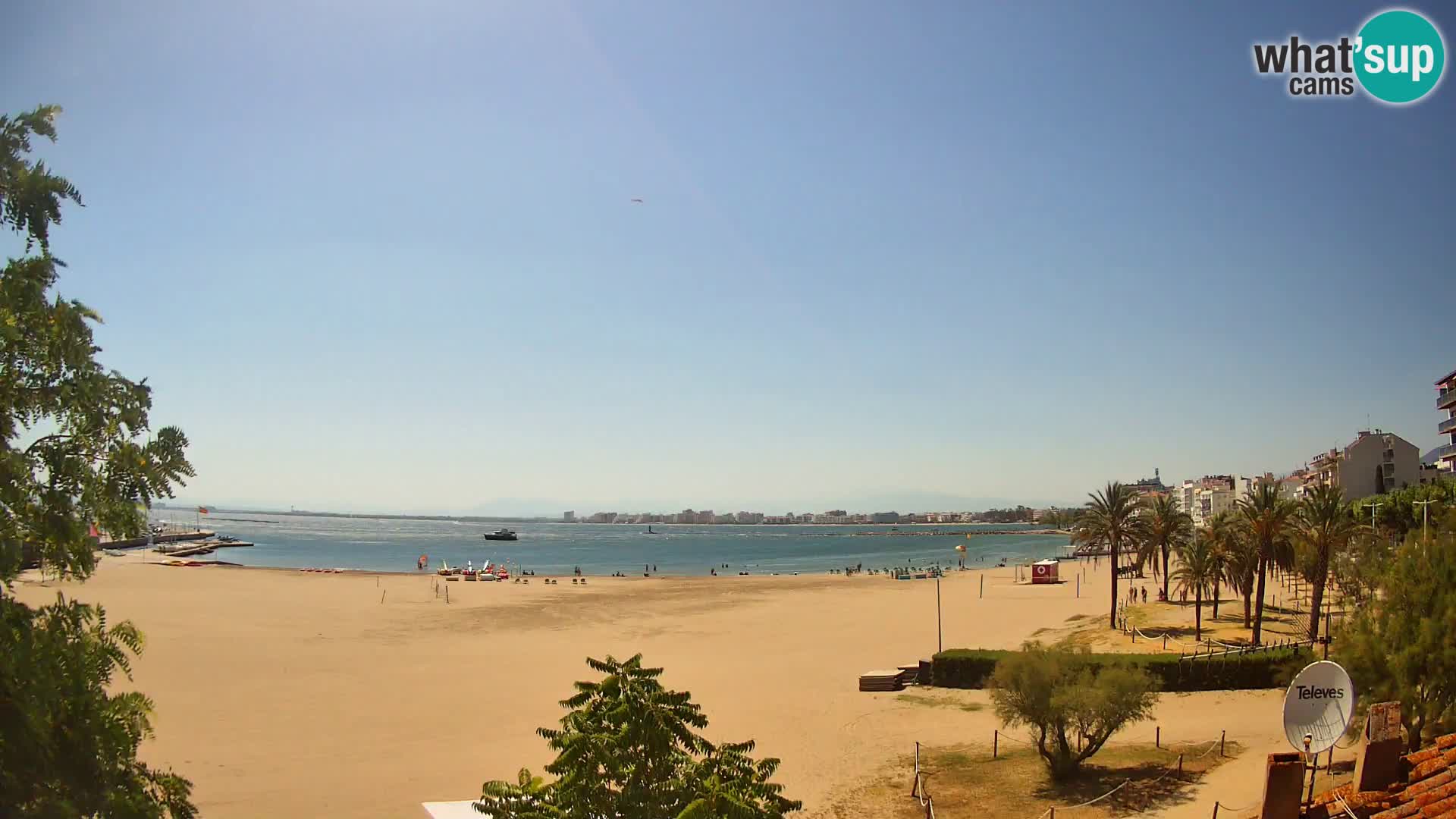 Webcam Strand La Perola | ROSES | Costa Brava