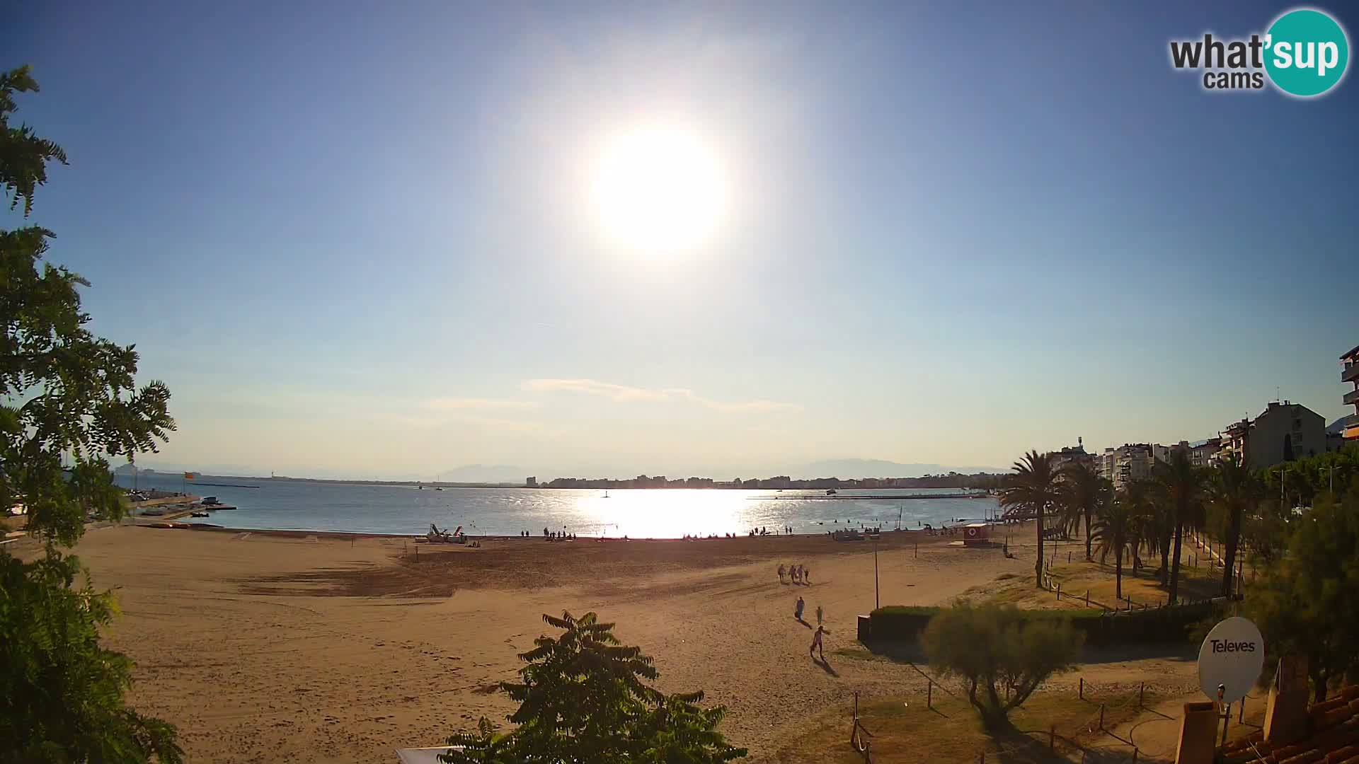Webcam plage La Perola | ROSES | Costa Brava
