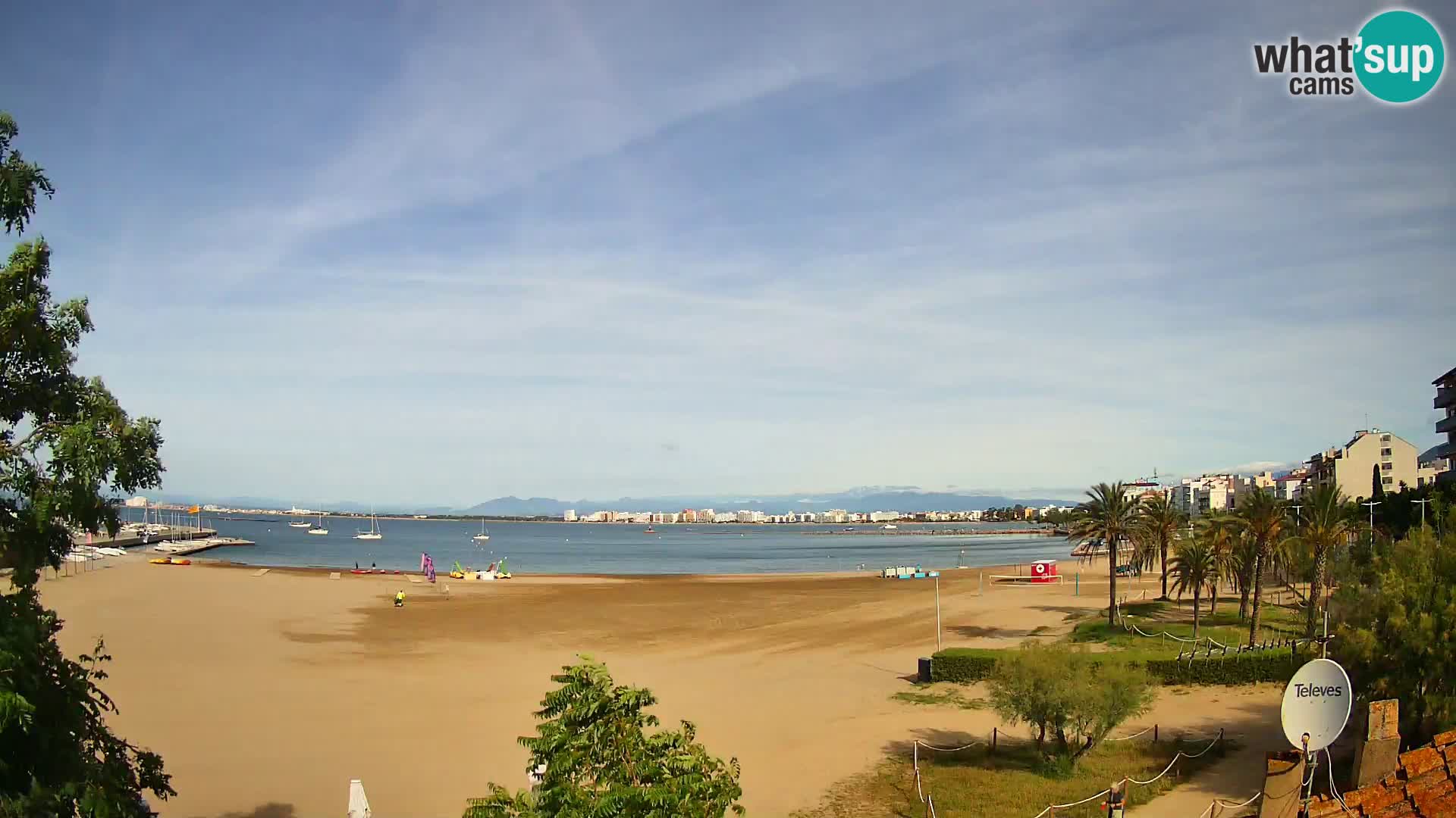 Webcam spiaggia La Perola | ROSES | Costa Brava