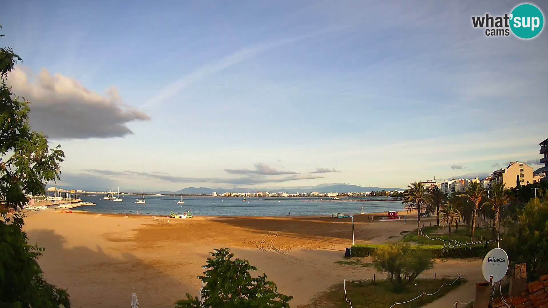 Webcam spiaggia La Perola | ROSES | Costa Brava