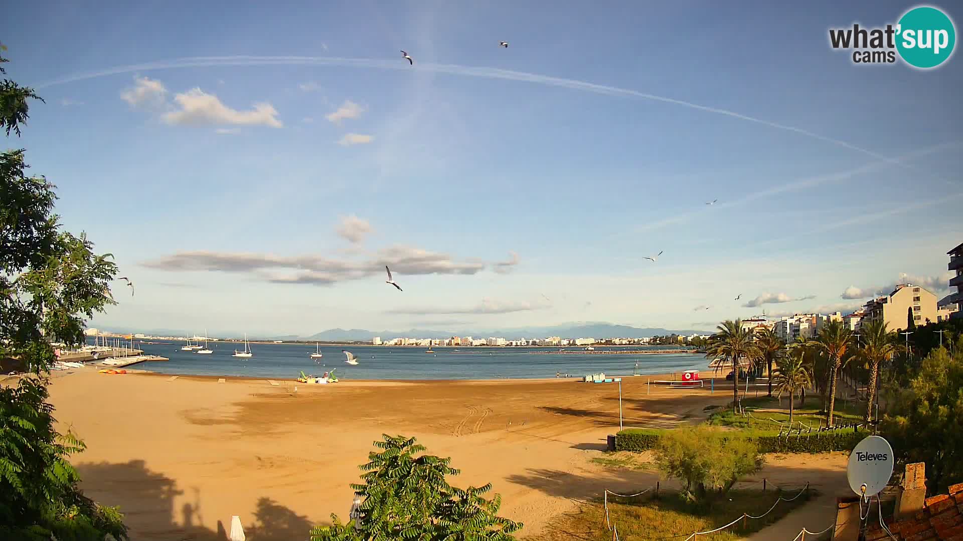 Kamera plaža La Perola | ROSES | Costa Brava