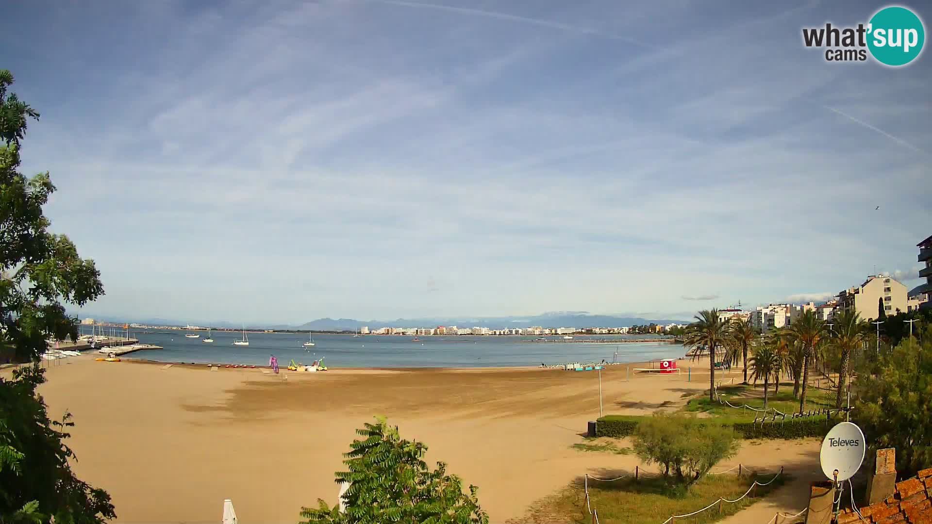 Kamera plaža La Perola | ROSES | Costa Brava