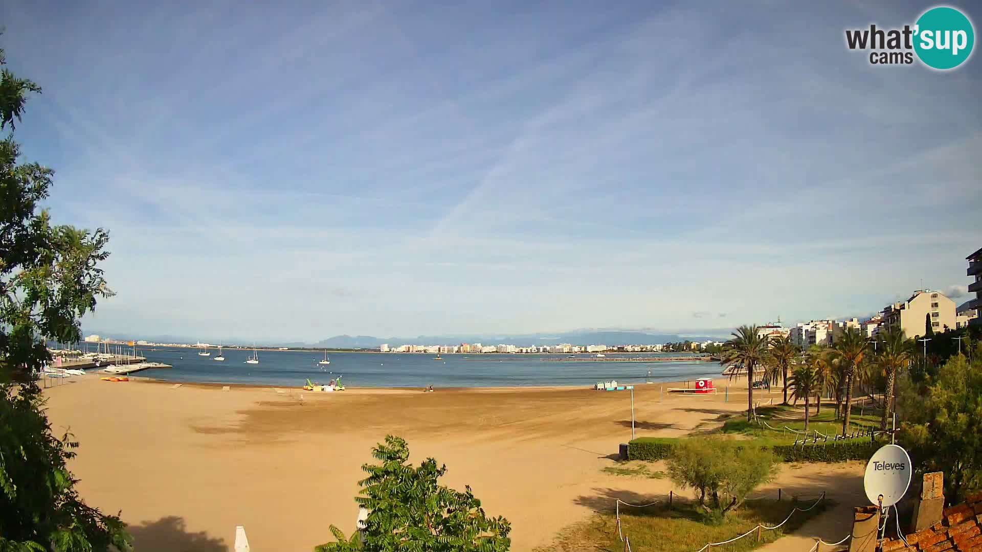 Kamera plaža La Perola | ROSES | Costa Brava