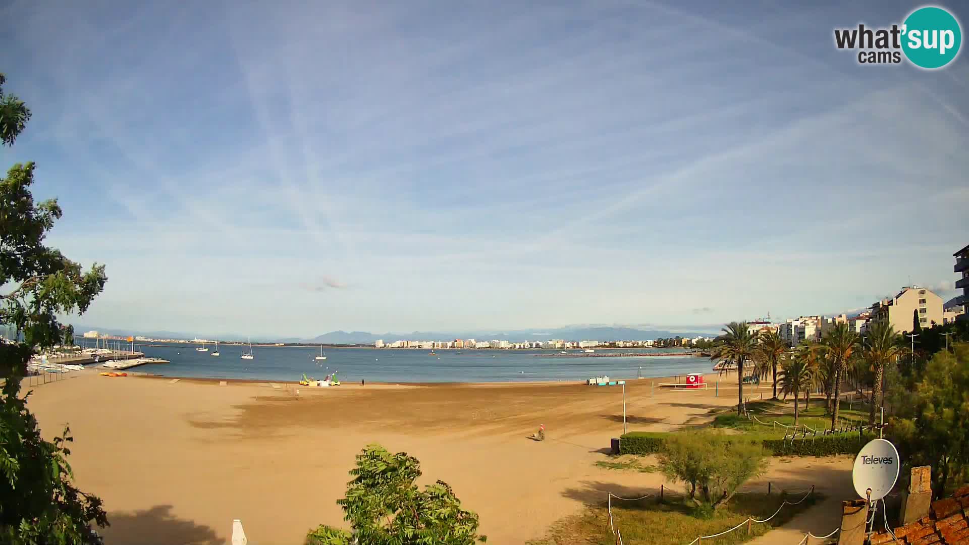 Webcam Strand La Perola | ROSES | Costa Brava