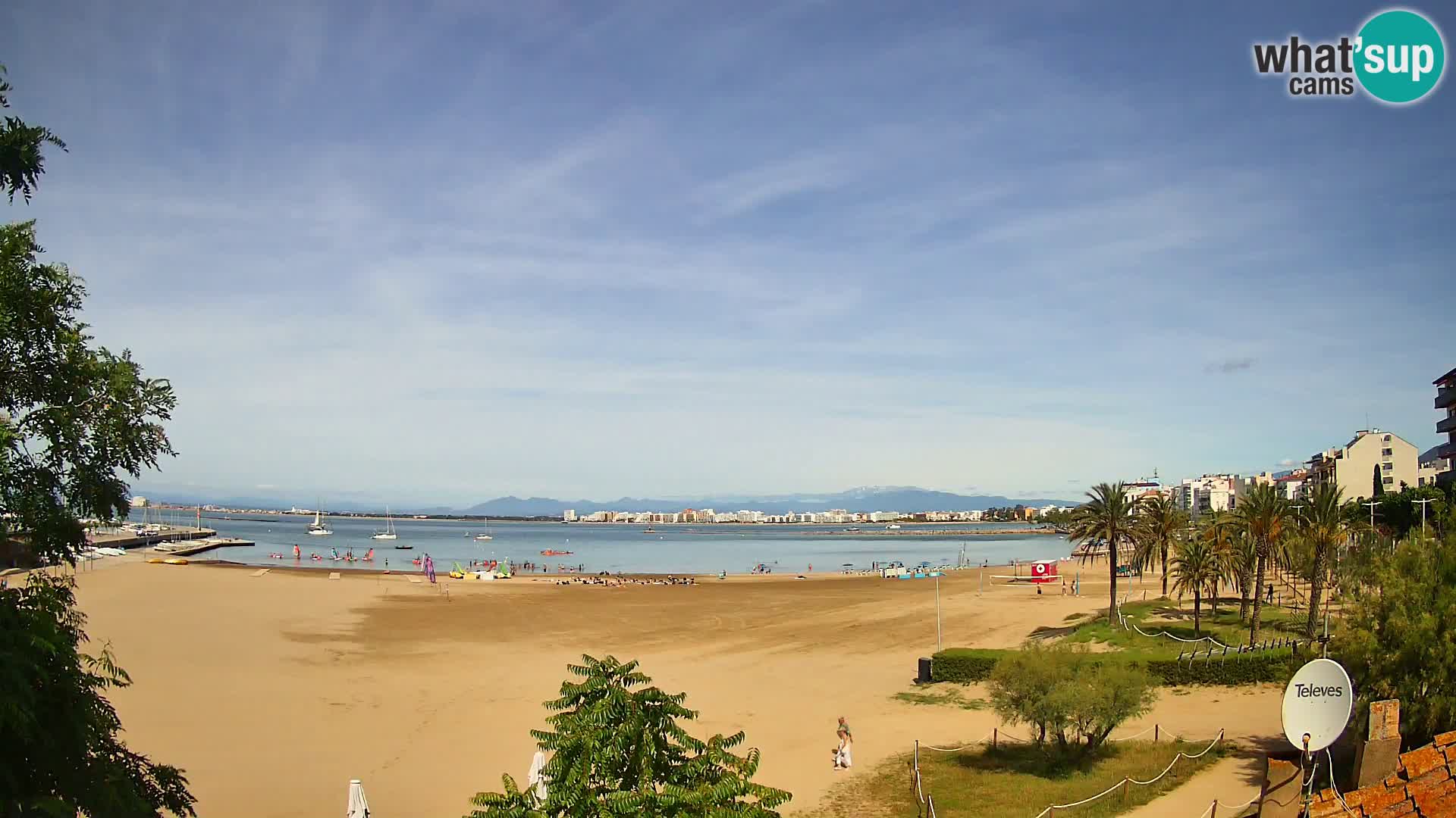 Webcam plage La Perola | ROSES | Costa Brava