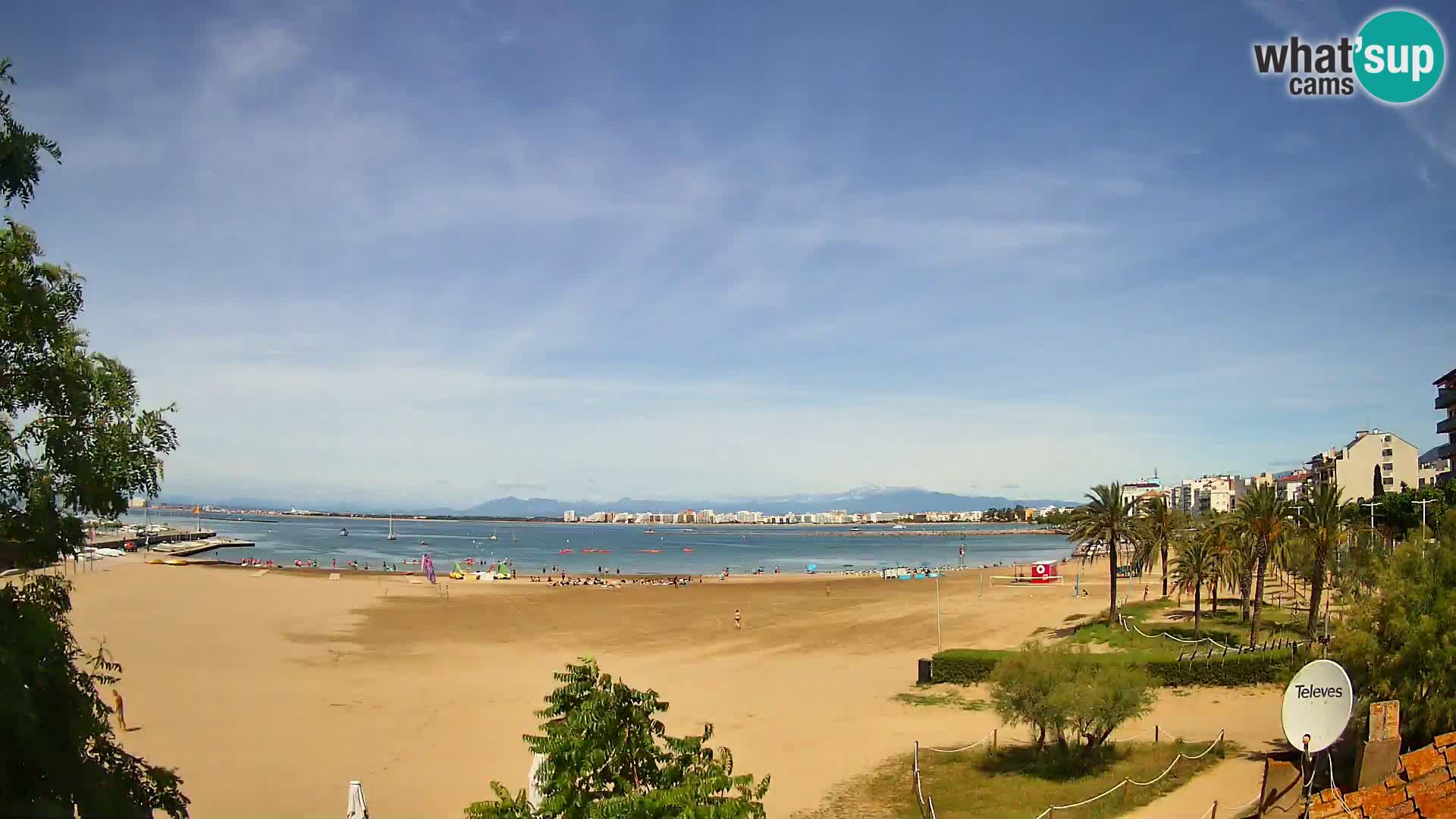 Kamera plaža La Perola | ROSES | Costa Brava