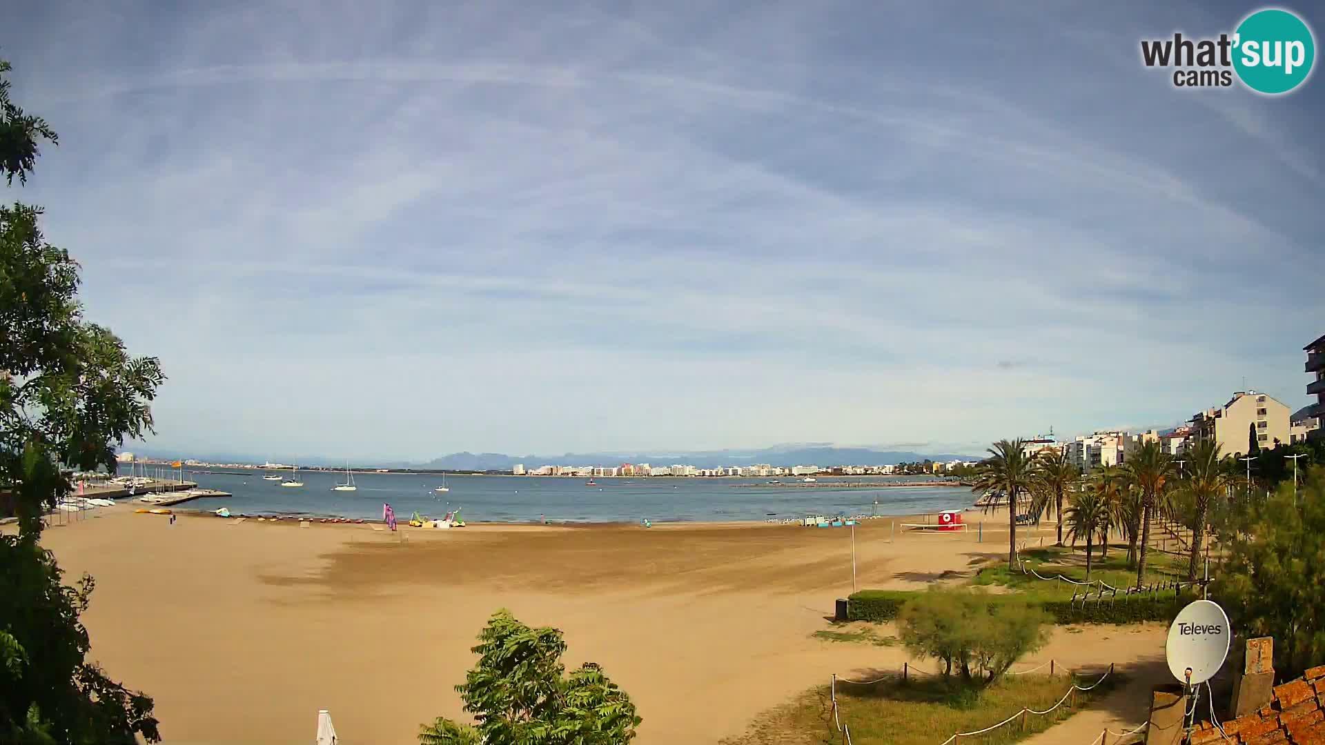 Webcam Strand La Perola | ROSES | Costa Brava
