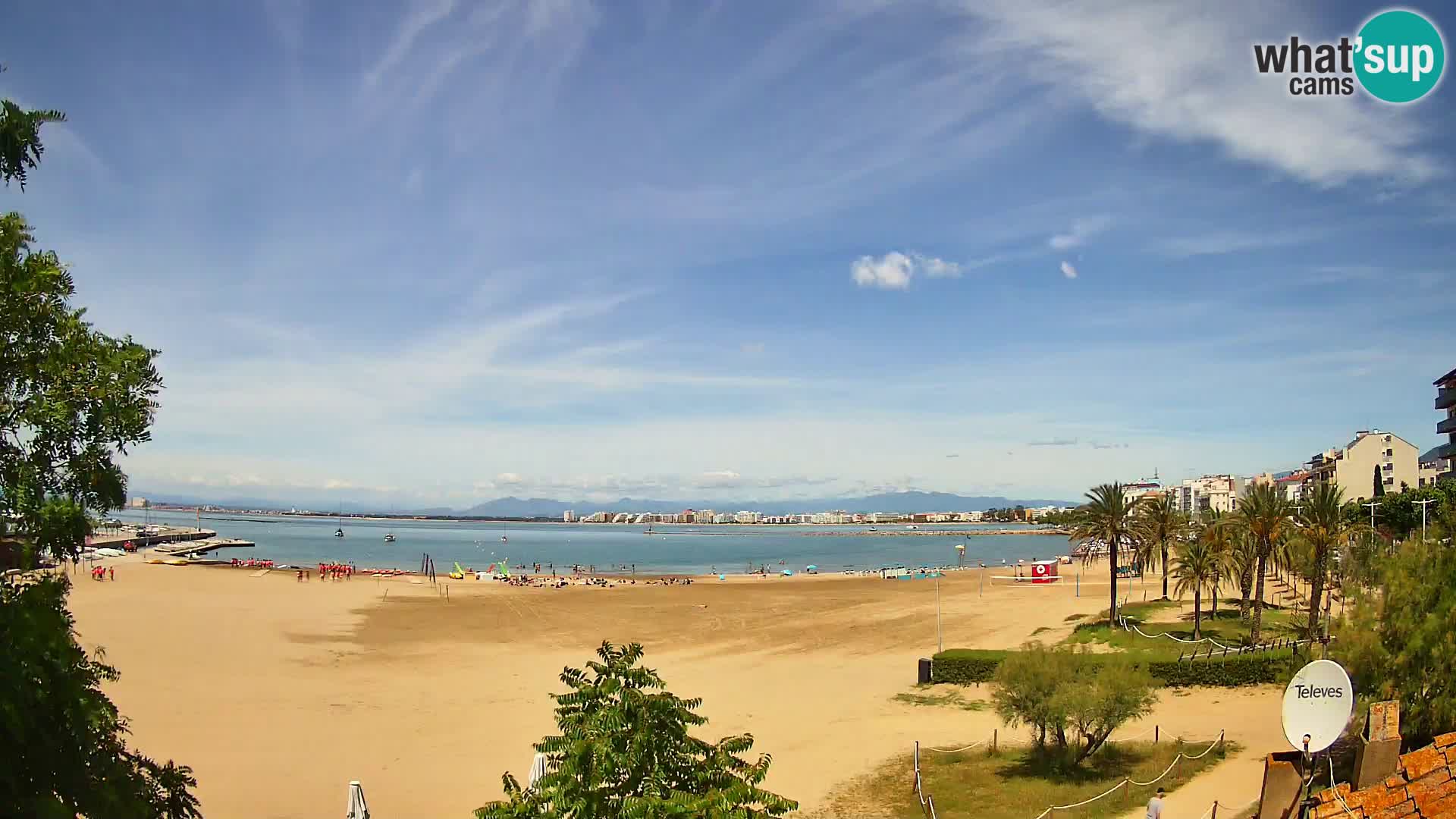 Webcam spiaggia La Perola | ROSES | Costa Brava