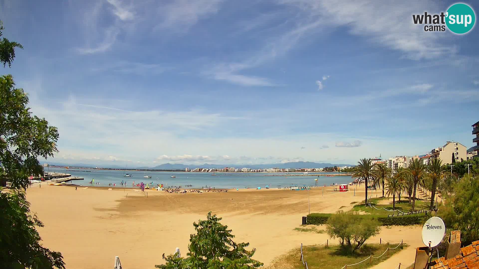 Webcam plage La Perola | ROSES | Costa Brava